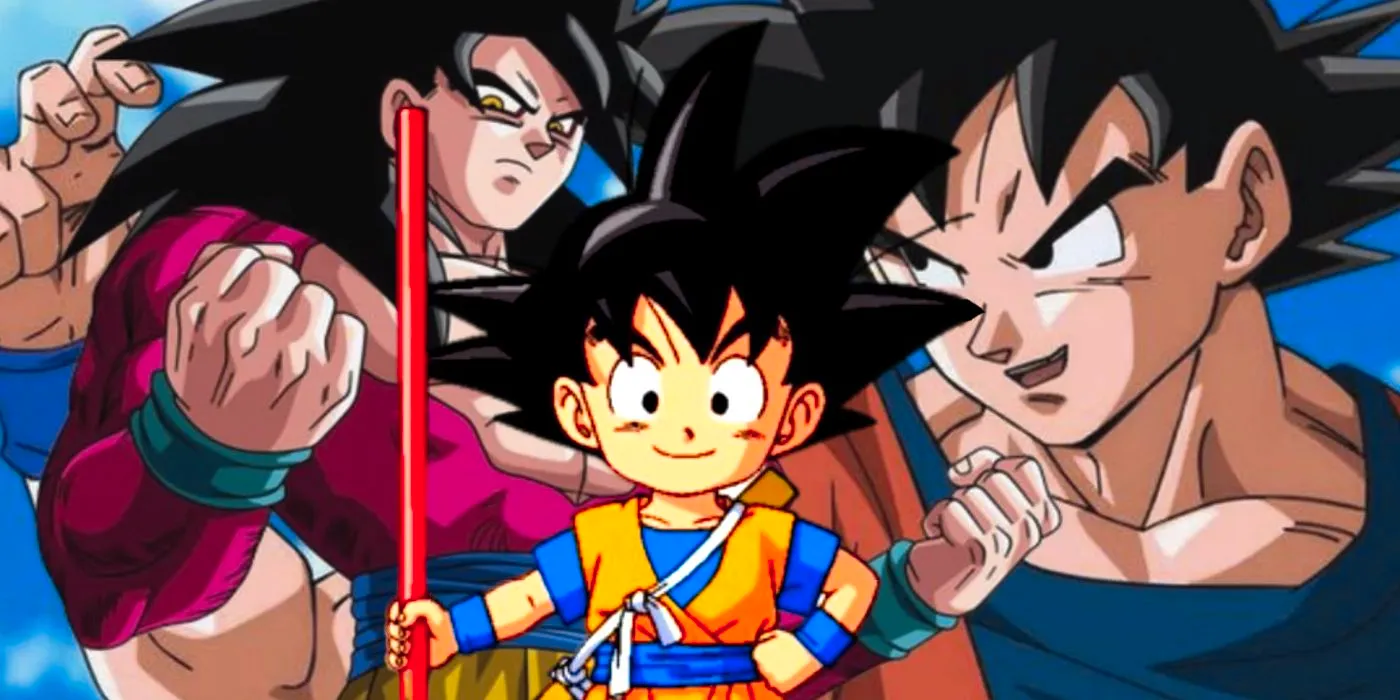 Goku from Dragon Ball Daima, GT, and Super Image