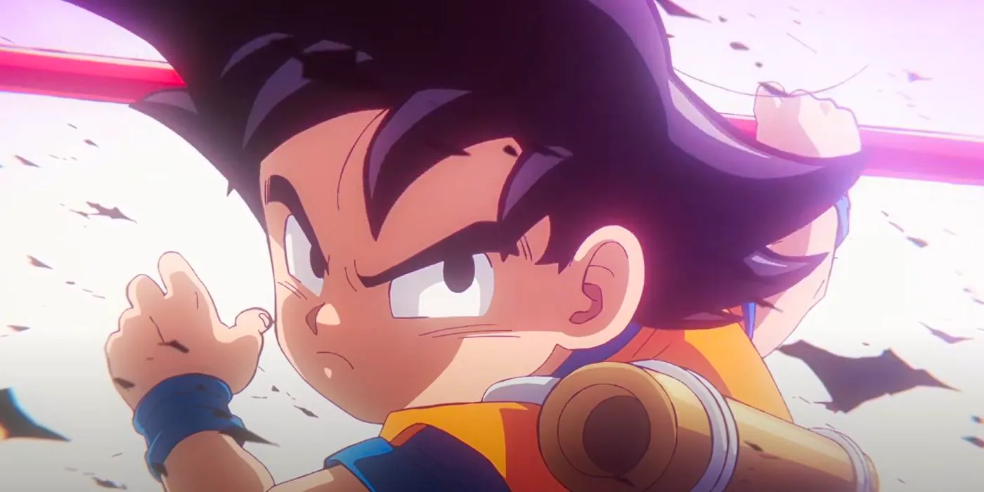 Goku Wields His Power Pole in Dragon Ball Daima Image