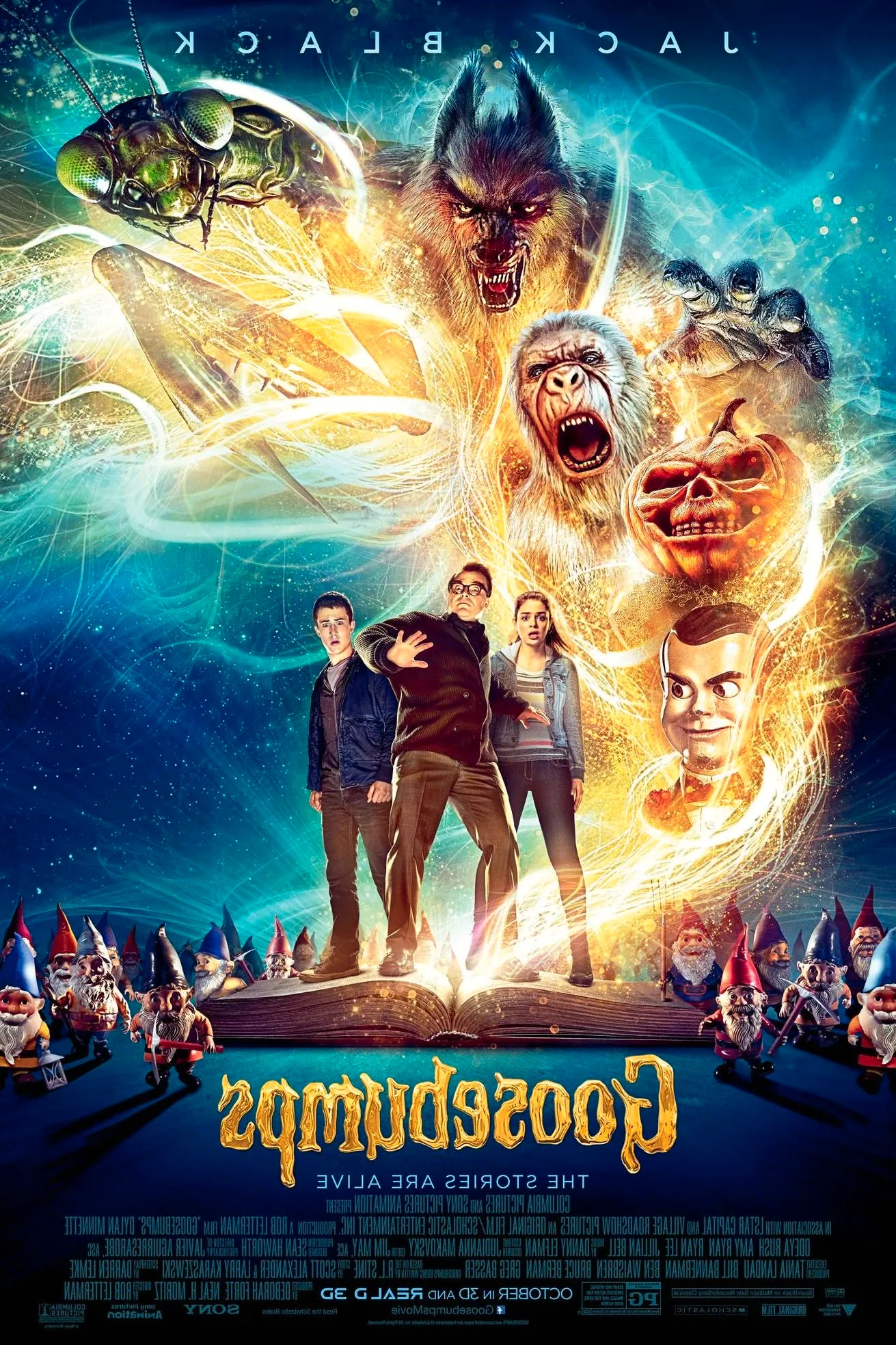 Goosebumps Movie Poster Image