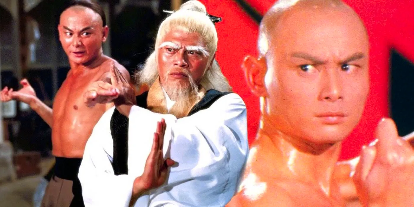 Gordon Liu in Fists of the White Lotus and Shaolin and Wu Tang custom image Image