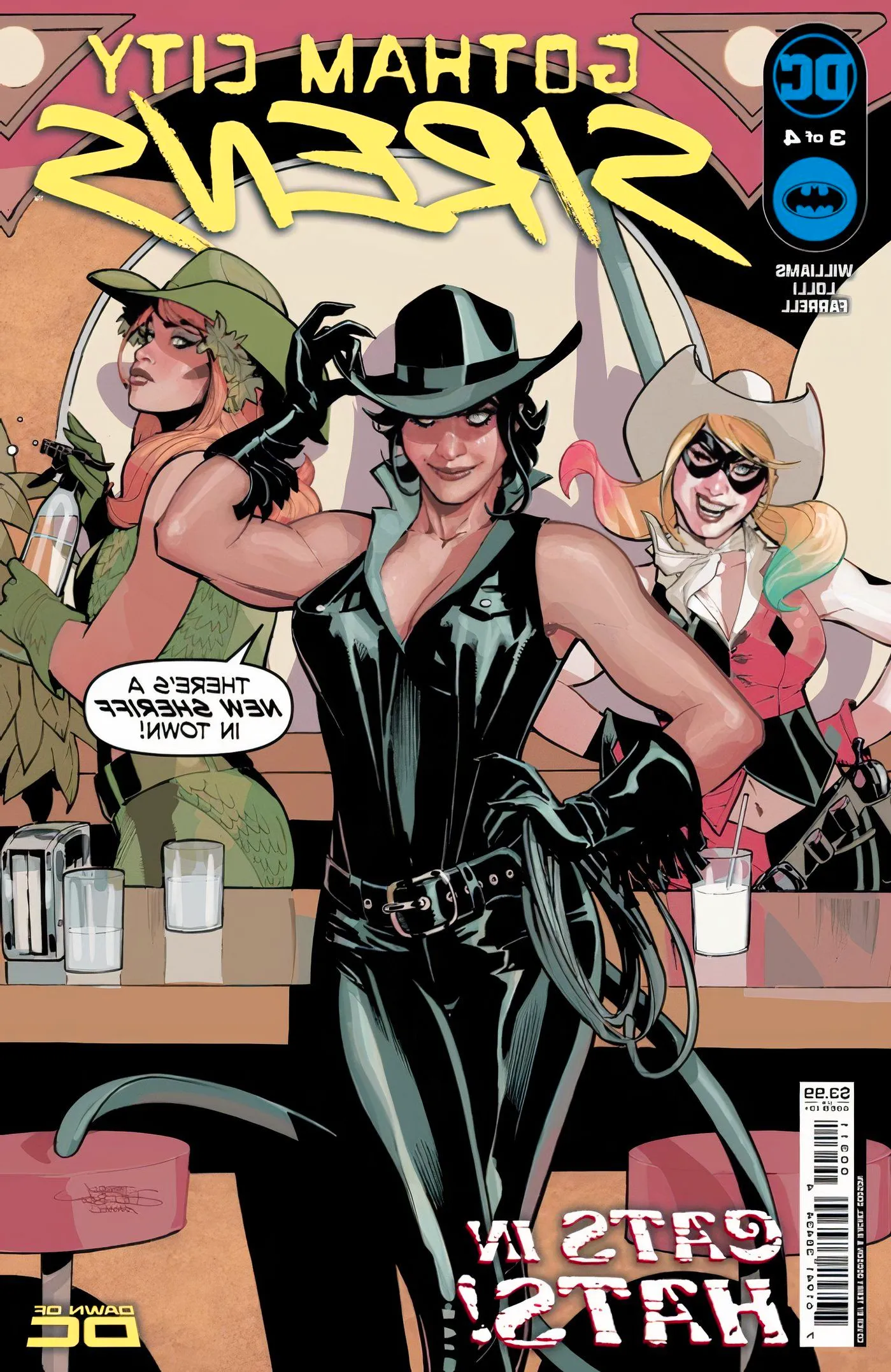 Gotham City Sirens #3 Catwoman Harley Quinn Poison Ivy Image