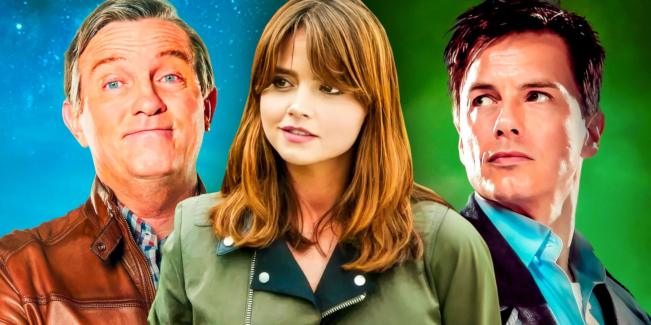 (Graham-O'Brien),-(Clara-Oswald)-and-(Jack-Harkness)-Doctor-who Image