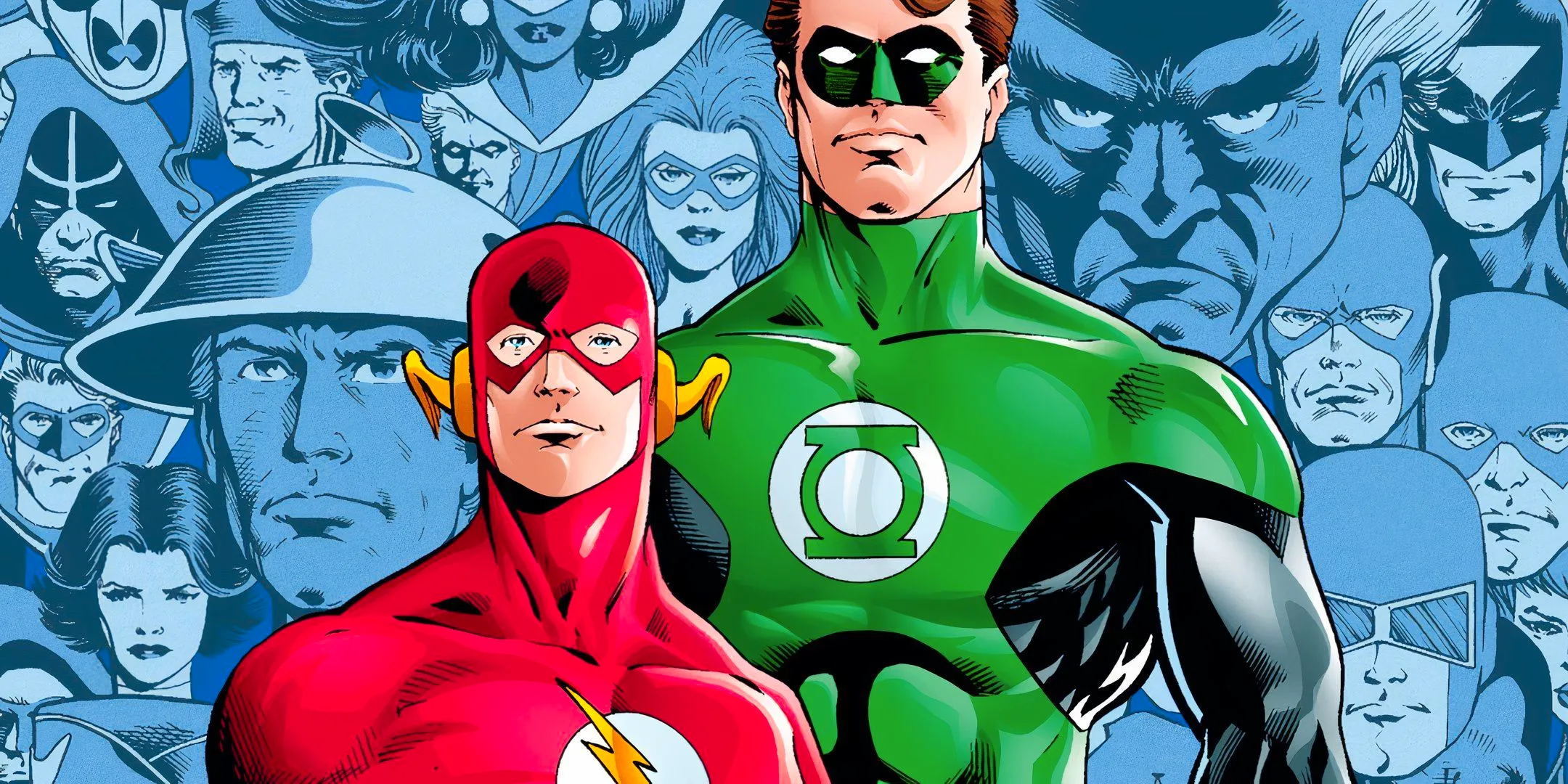 Green Lantern Brave and the Bold with Flash DC Image