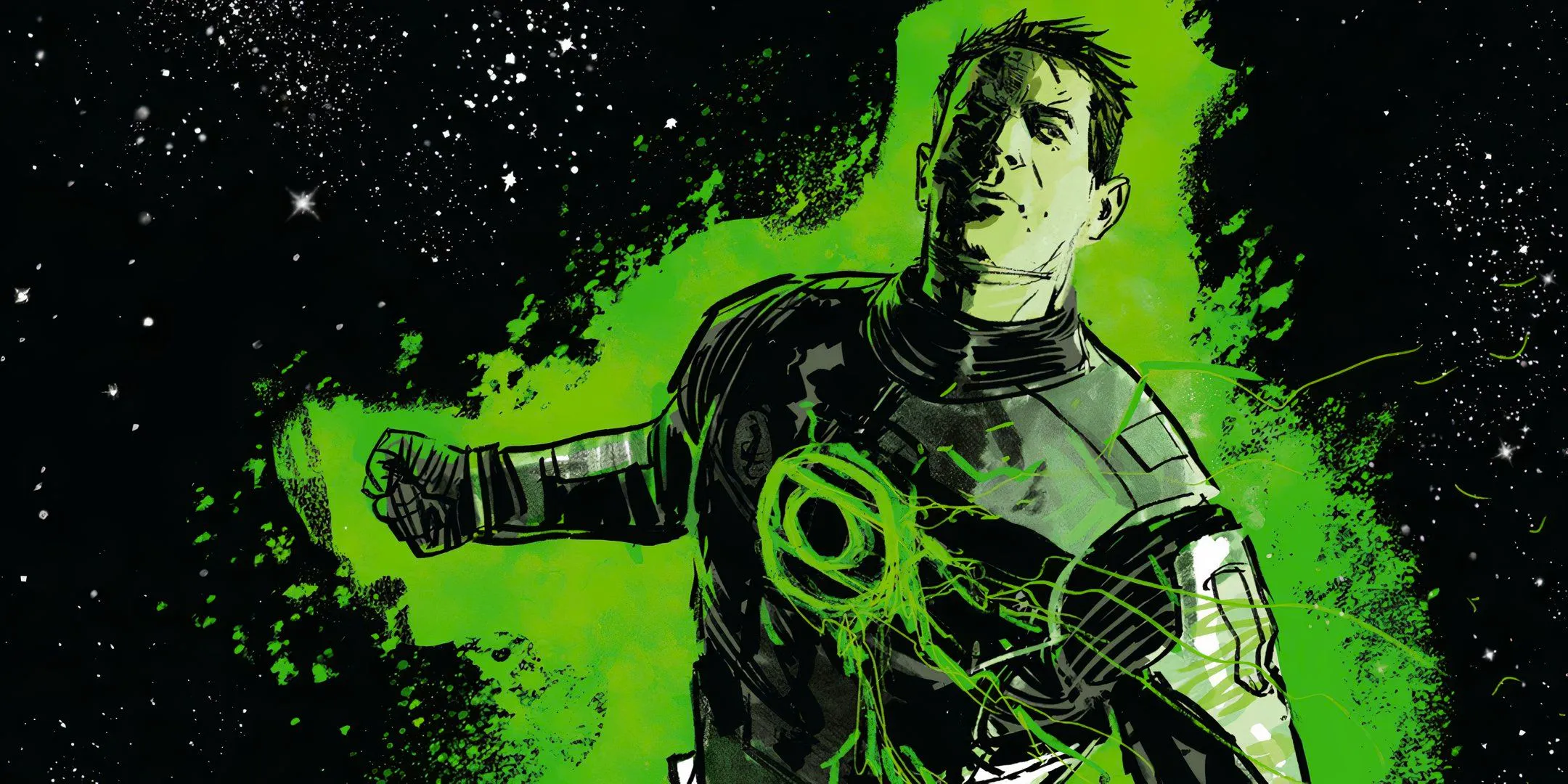 Green Lantern Earth One Hal in Space DC Image