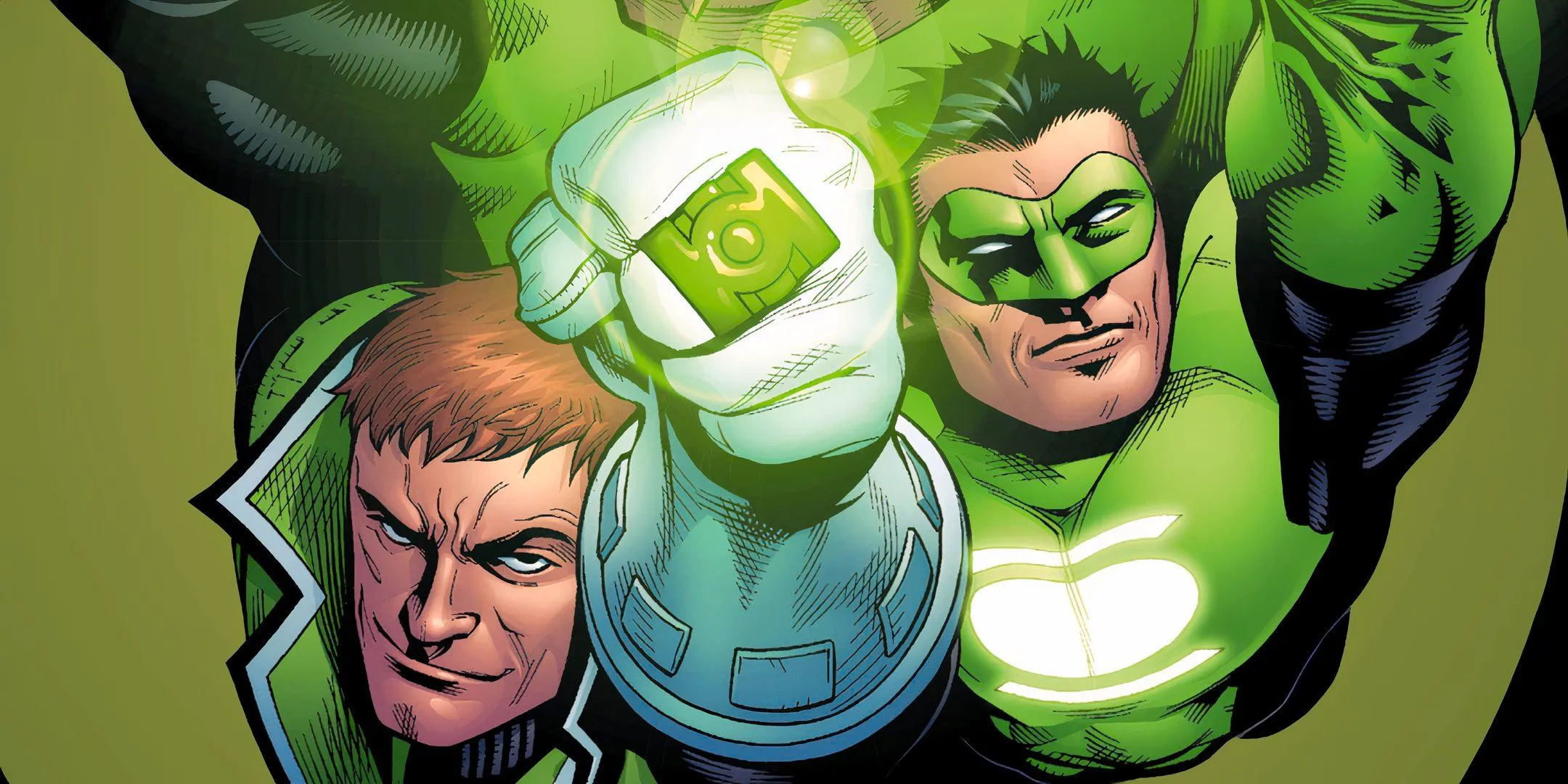 Green Lantern Recharge Kyle Rayner and Guy Gardner Charging Rings Image