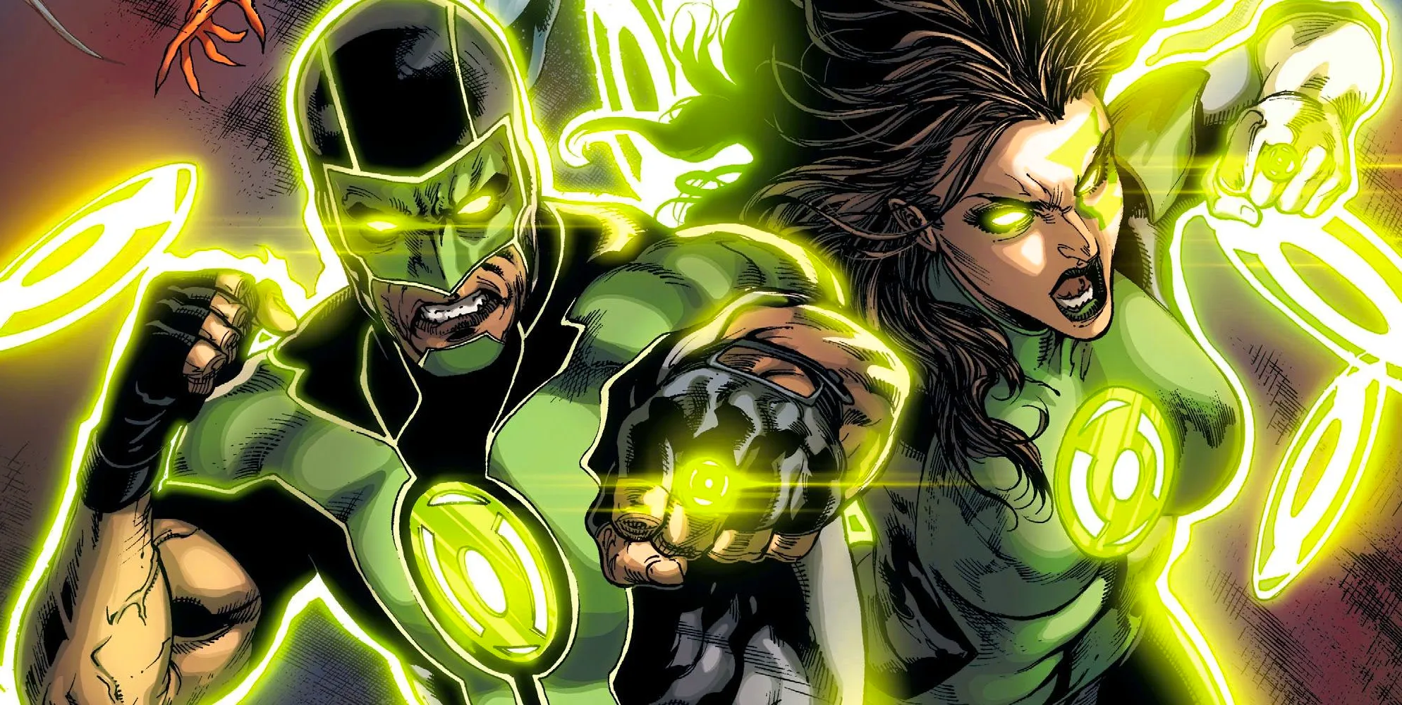 Green Lanterns Rebirth Comic Image