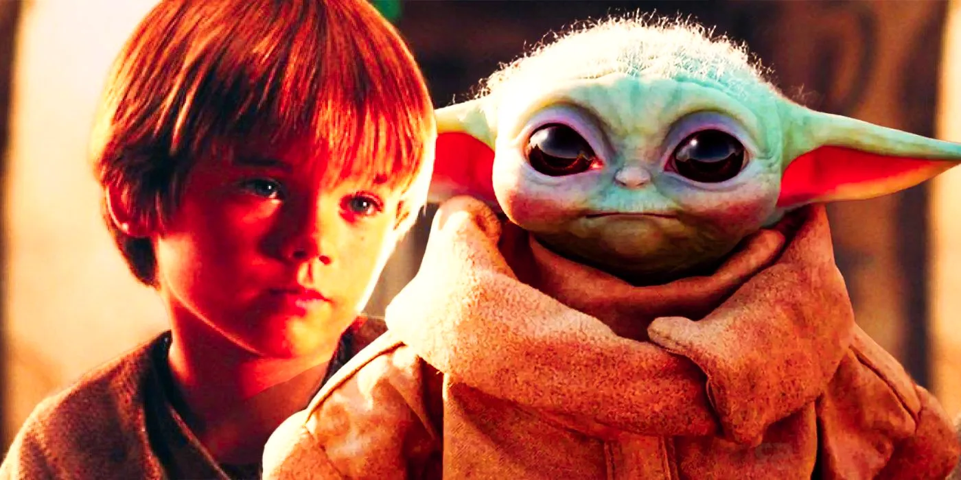 Grogu and Anakin Skywalker Image