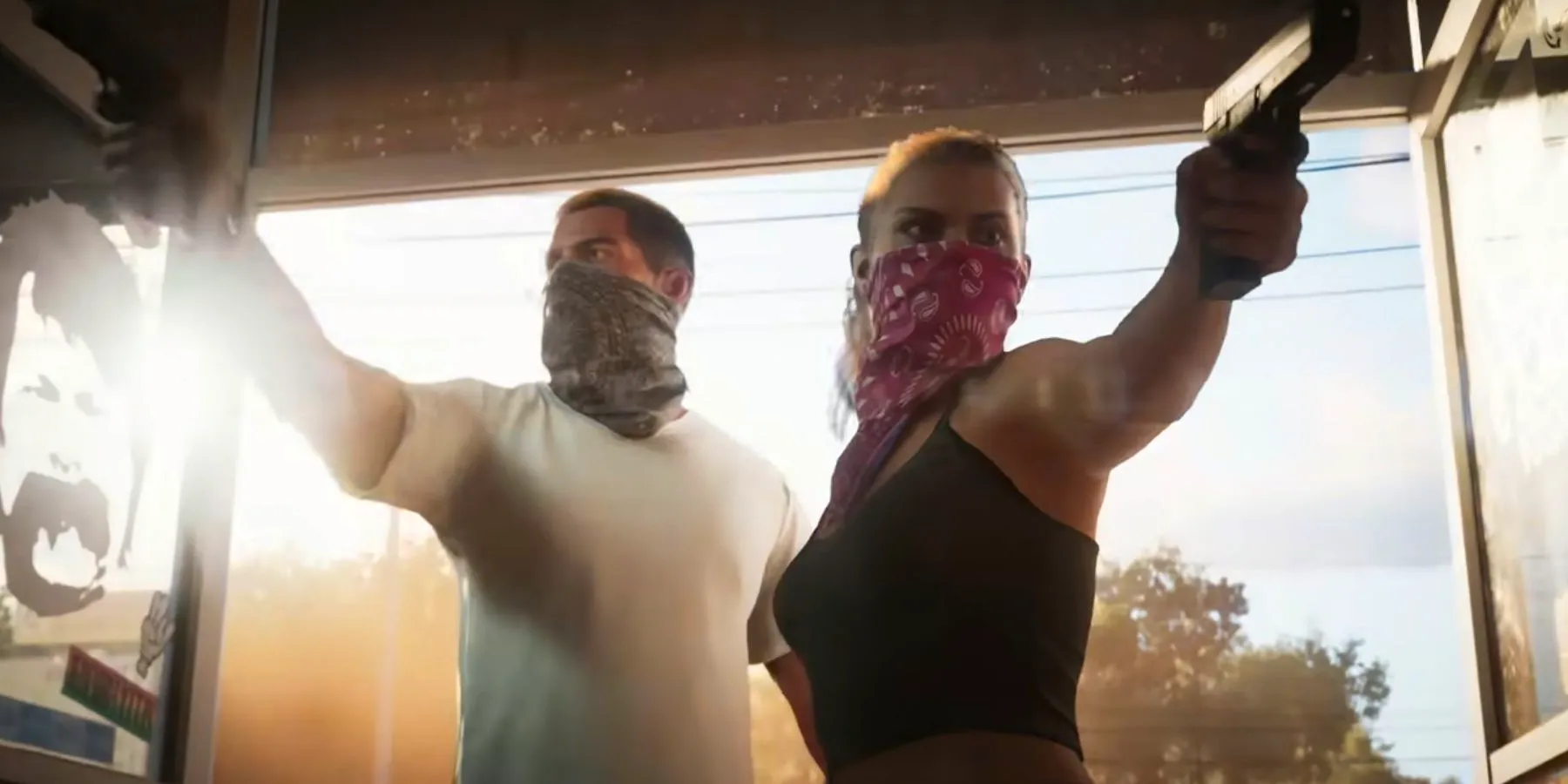 GTA 6 protagonists in the first trailer Image