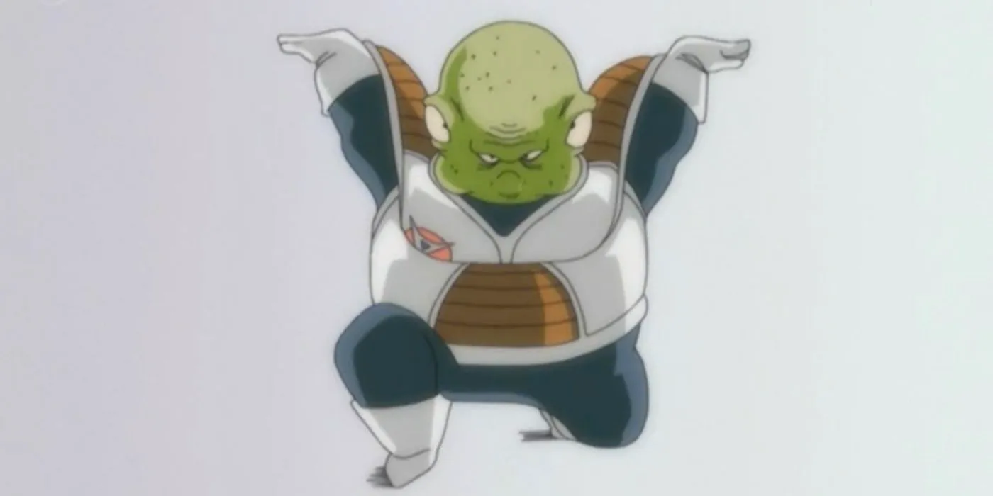 Guldo strikes his Ginyu Force pose. Image