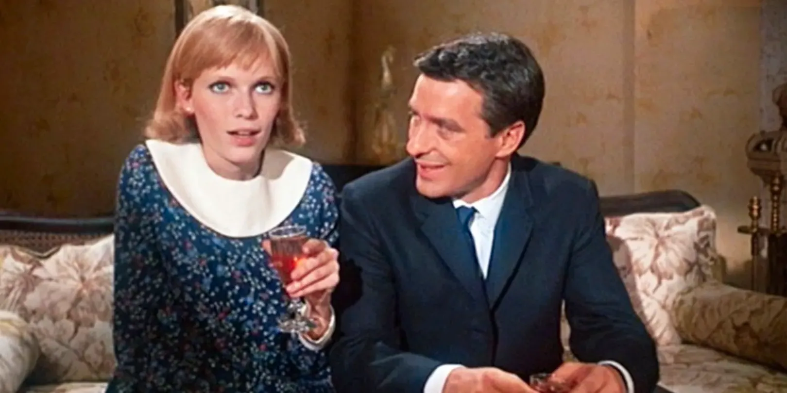 Guy talks to Rosemary in Rosemary's Baby Image