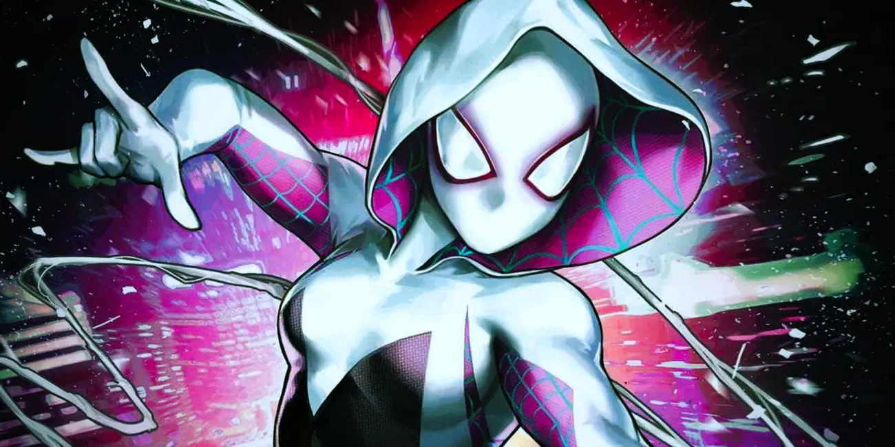 Gwen Stacy Ghost Spider in Marvel comics Image