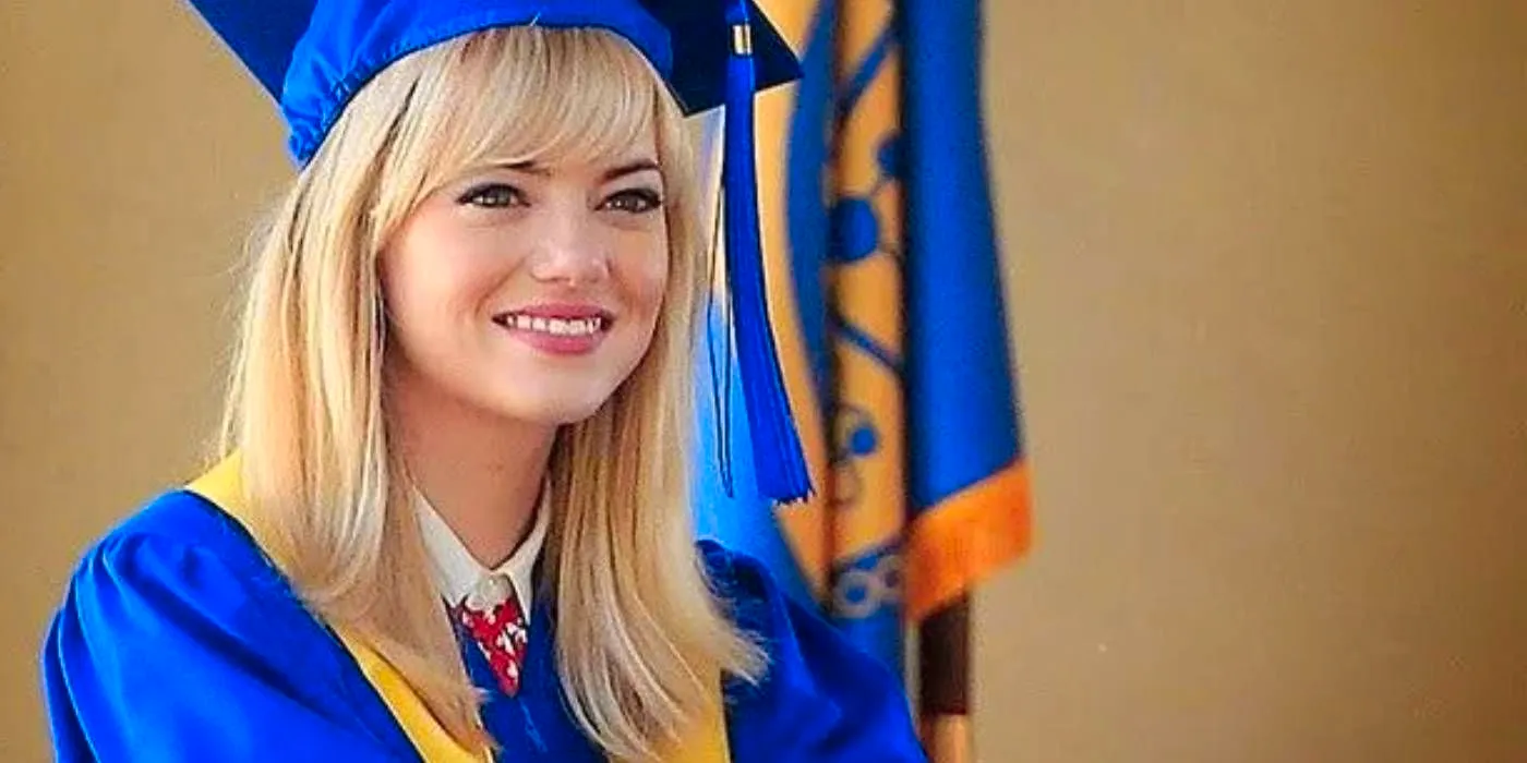 Gwen Stacy high school graduation speech the amazing spider-man 2 Image