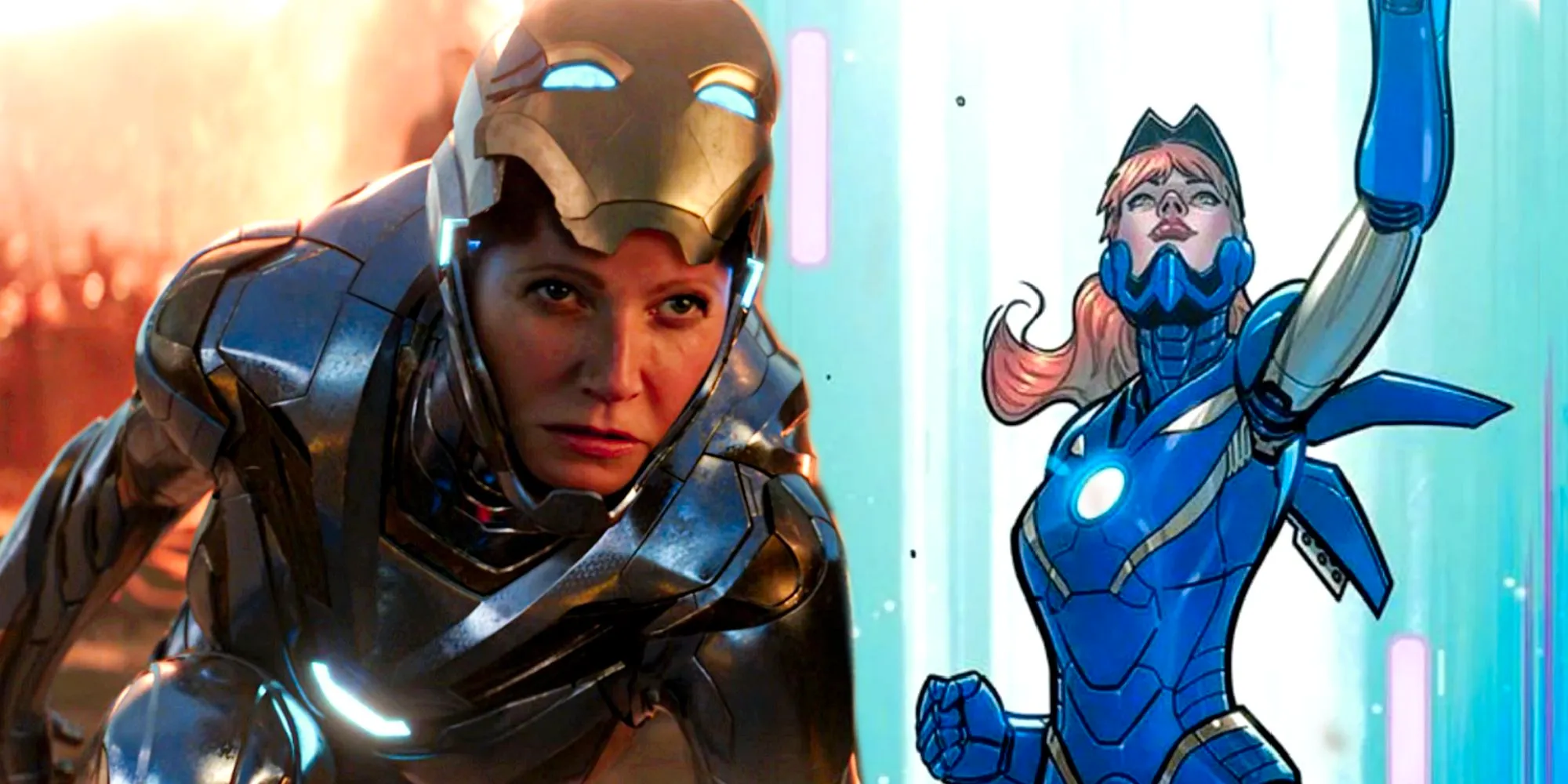 Gwyneth Paltrow as Pepper Potts Rescue in Avengers Endgame Image