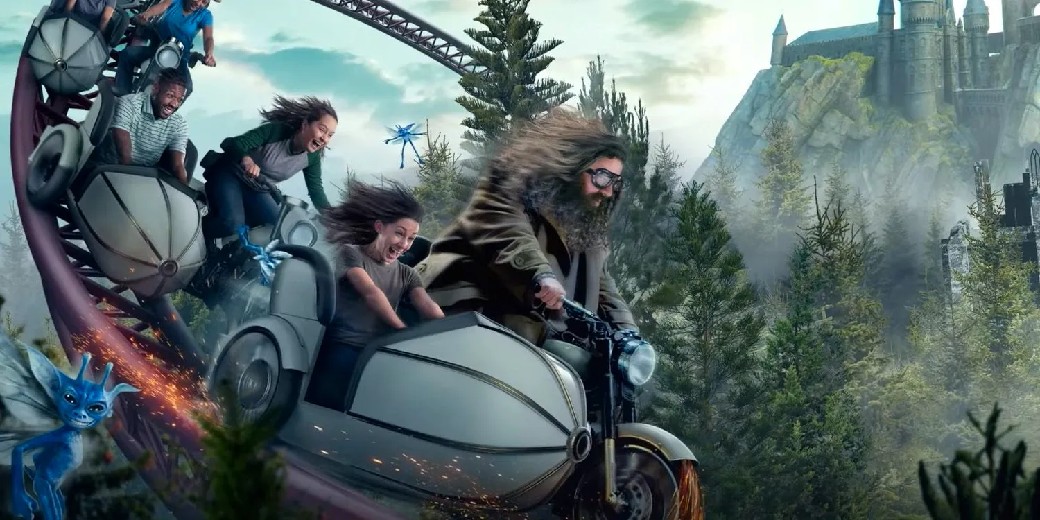 Hagrid's Magical Creatures Motorbike Adventure TEXTLESS Image