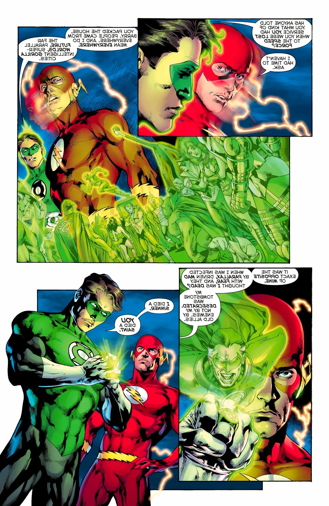 Hal Jordan Admits That The Justice League Desecrated His Grave-1 Image