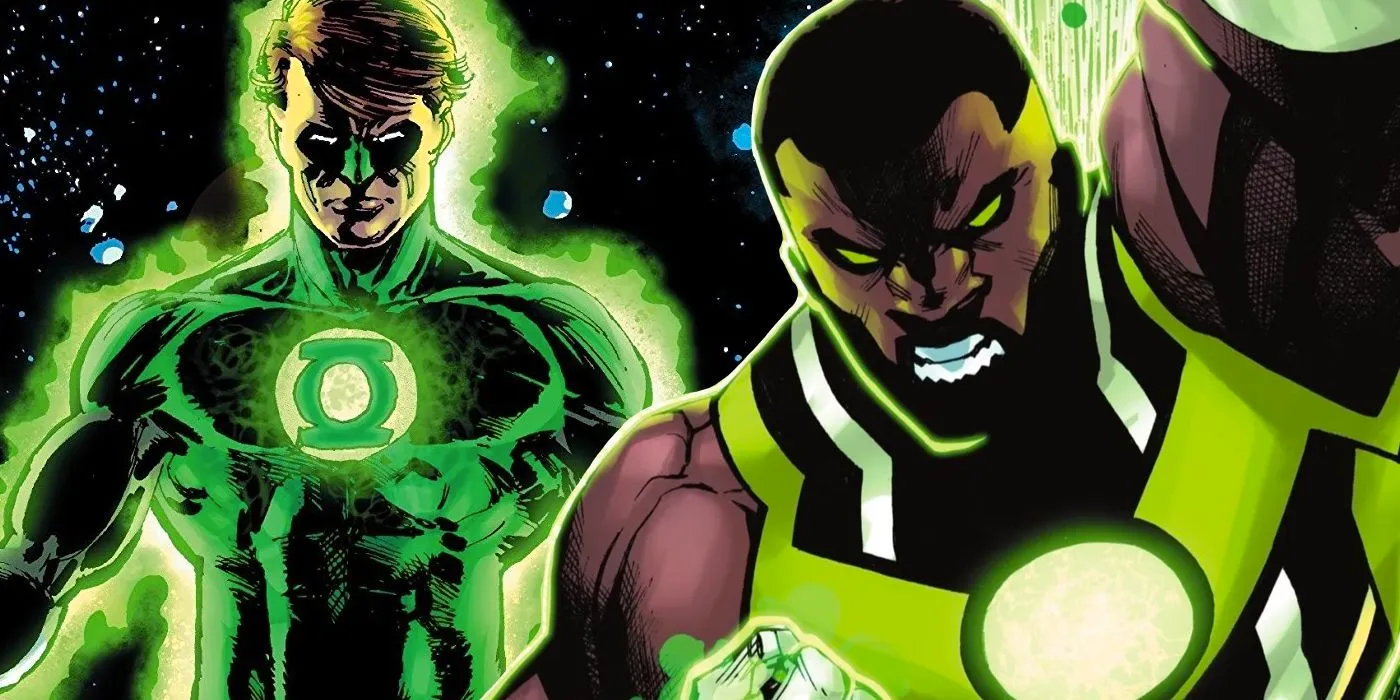 Hal Jordan and John Stewart in the DC Comics Image