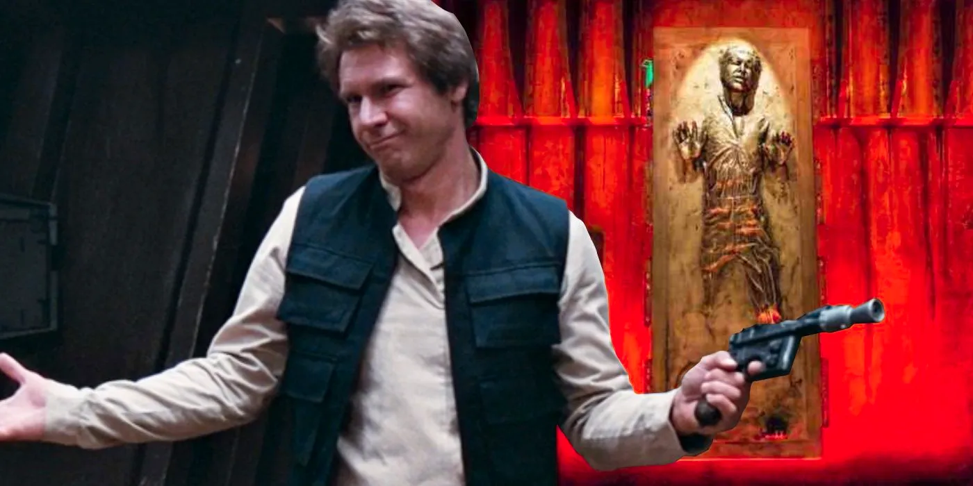 Han Solo Carbonite and Endor Custom Star Wars Image Image