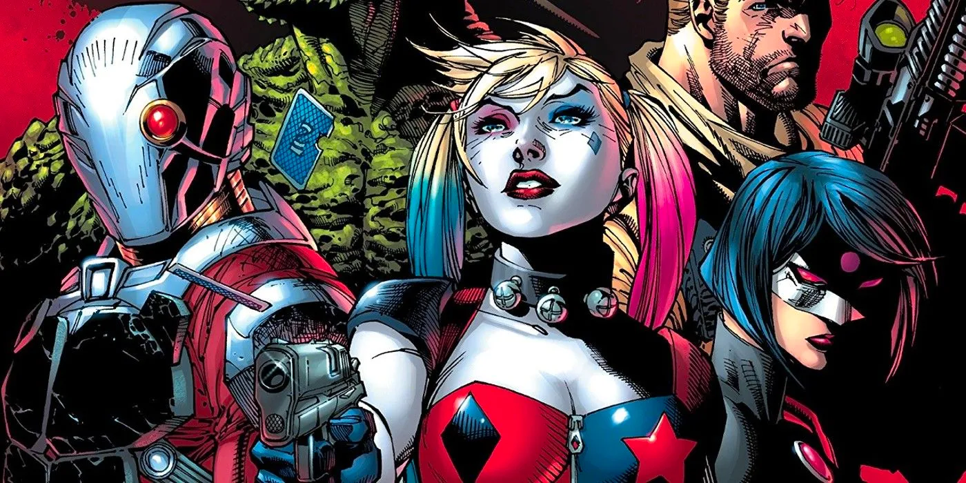 Harley Quinn appears with the Suicide Squad in DC Comics. Image