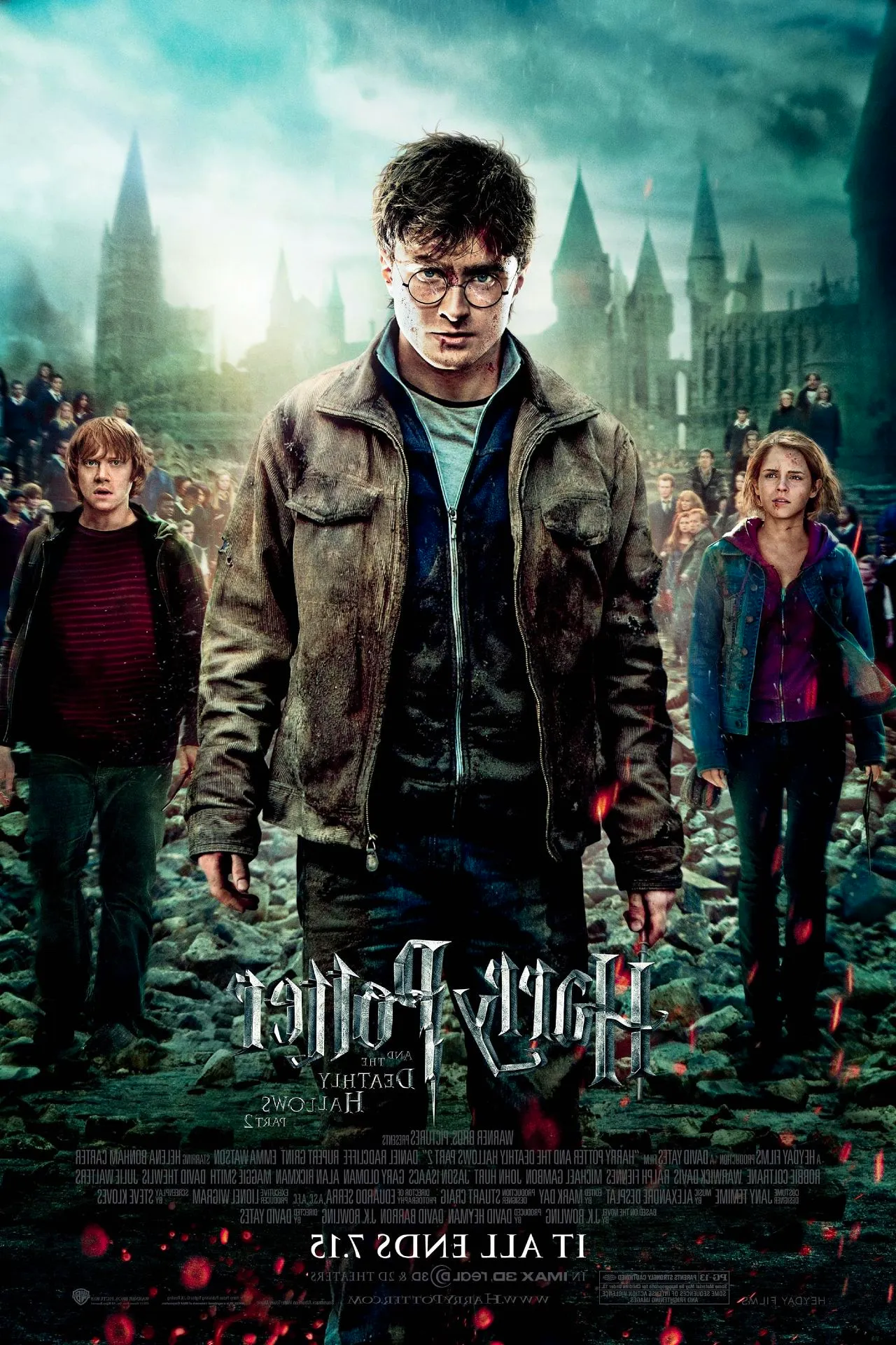 Harry Potter and the Deathly Hallows - Part 2 Movie Poster Image