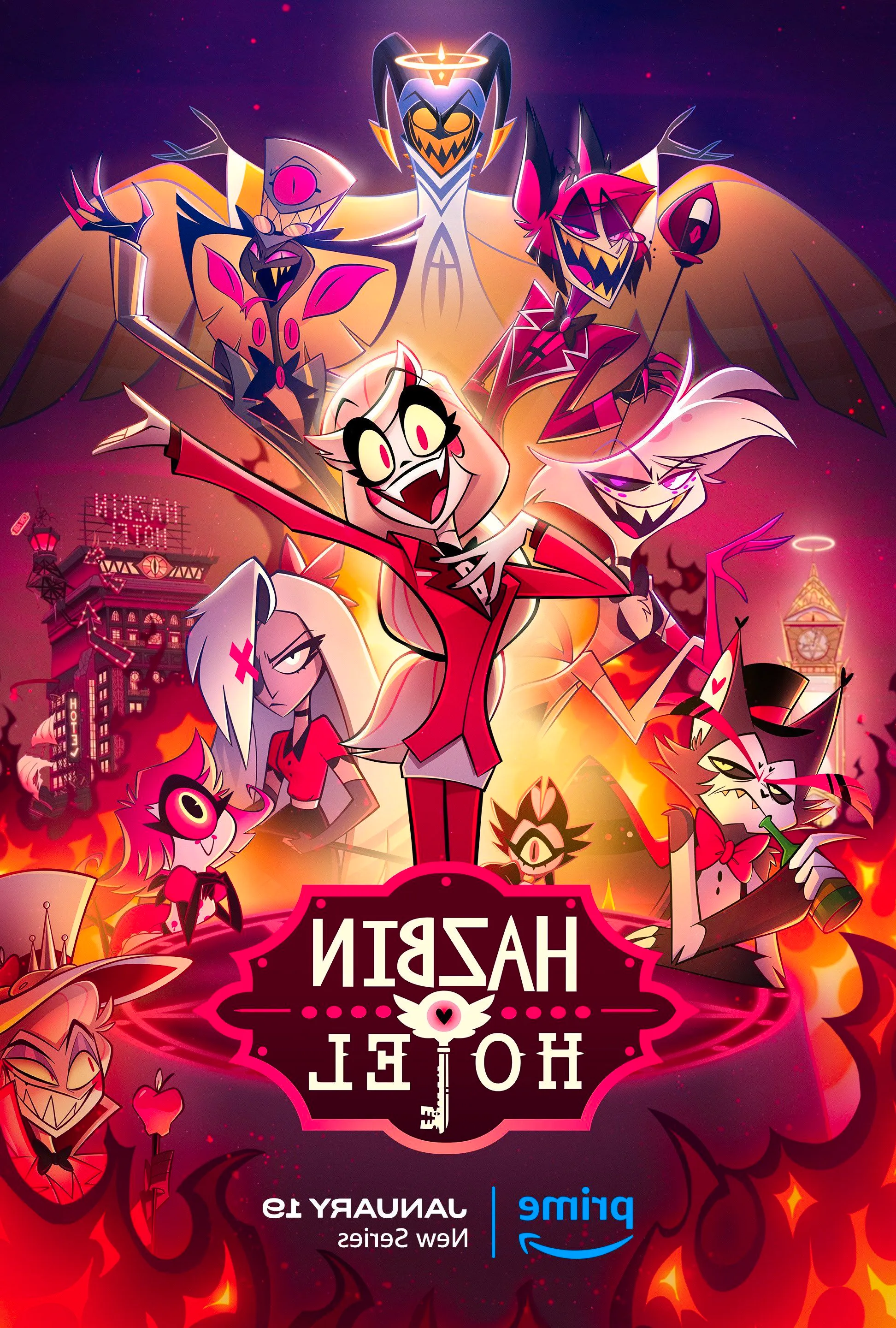 Hazbin Hotel TV Show Poster Image