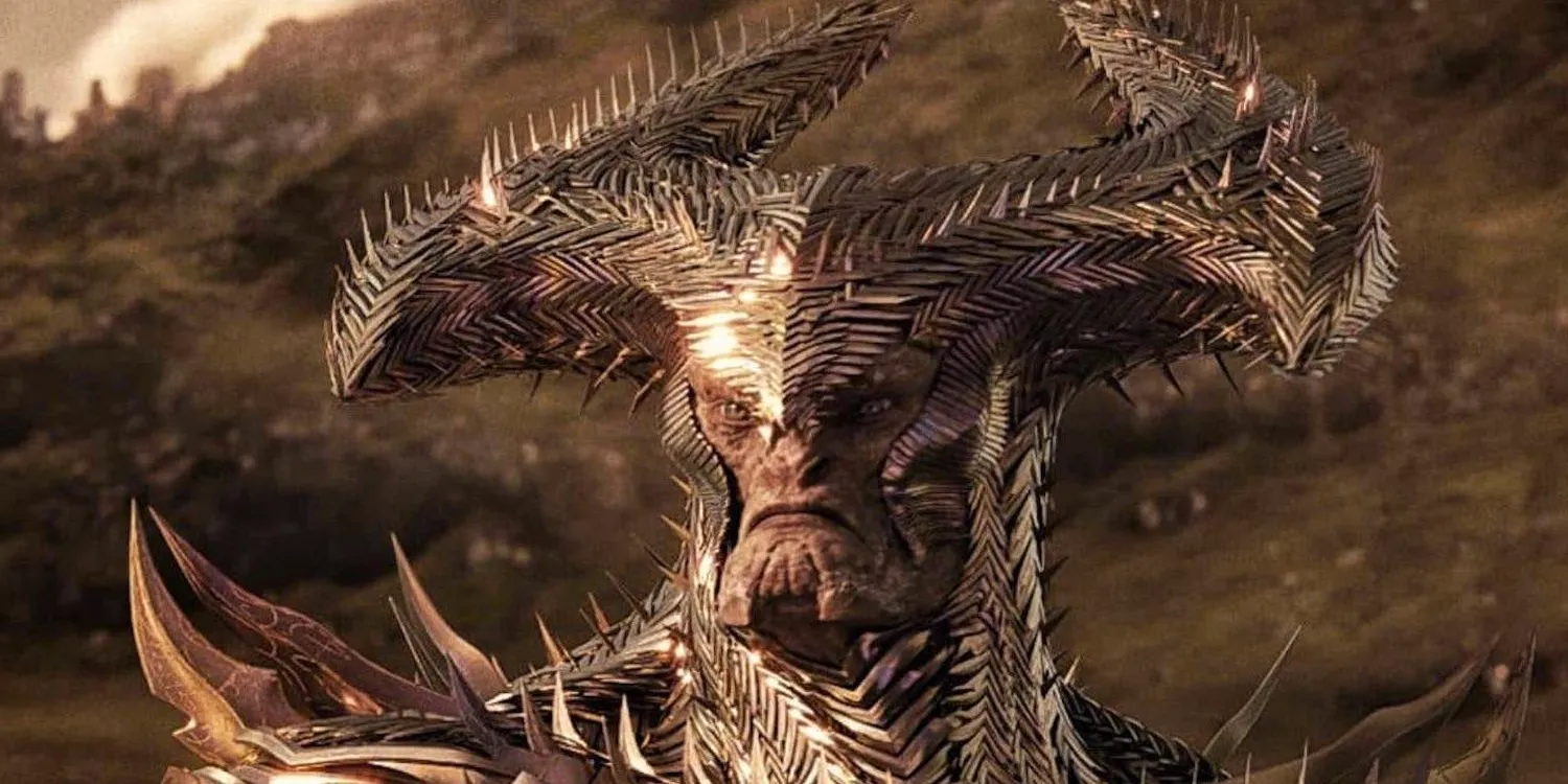 Head of Steppenwolf in the Justice League Image