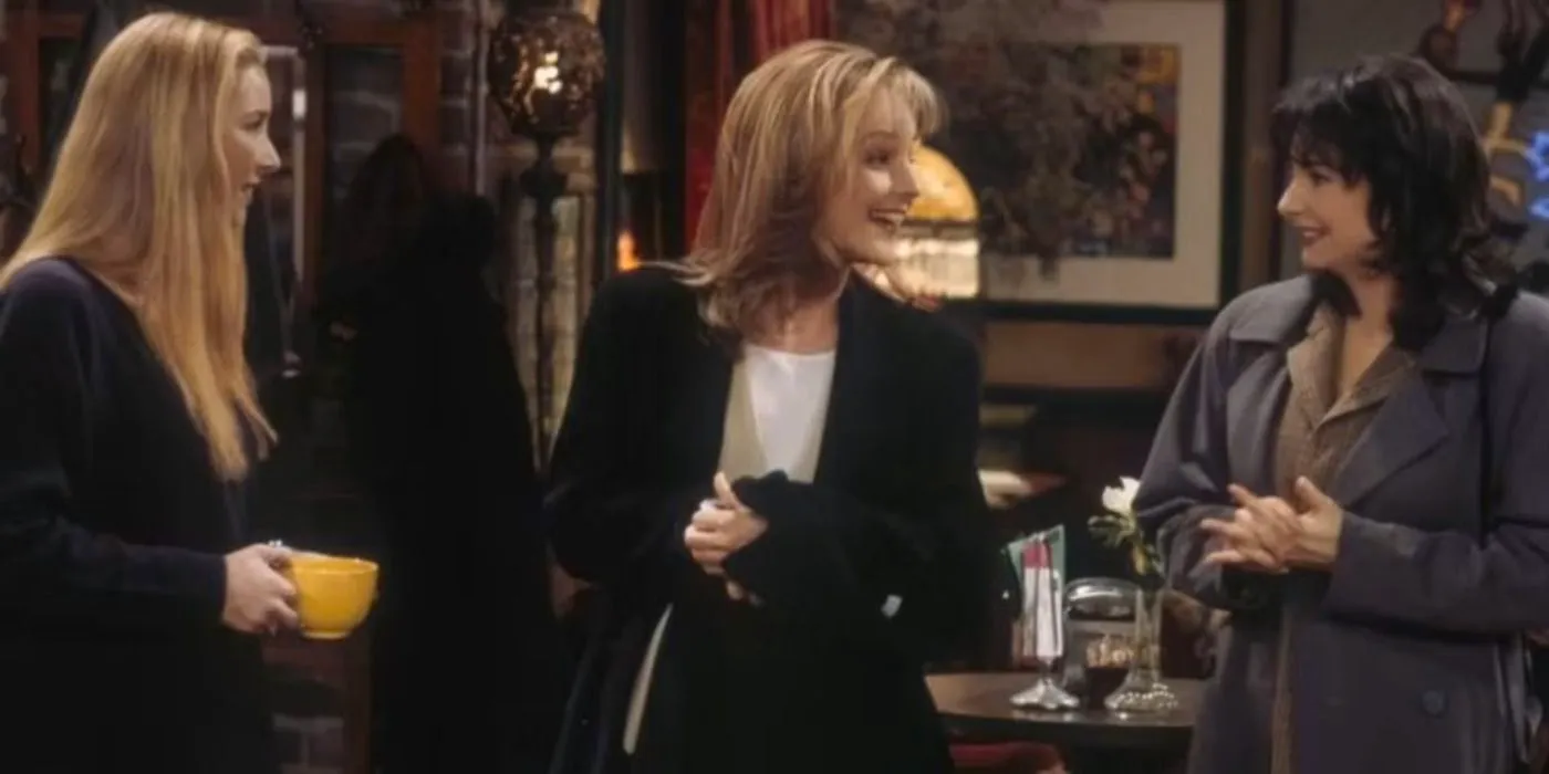 Helen Hunt and Lisa Kudrow in the Mad About You/Friends crossover Image