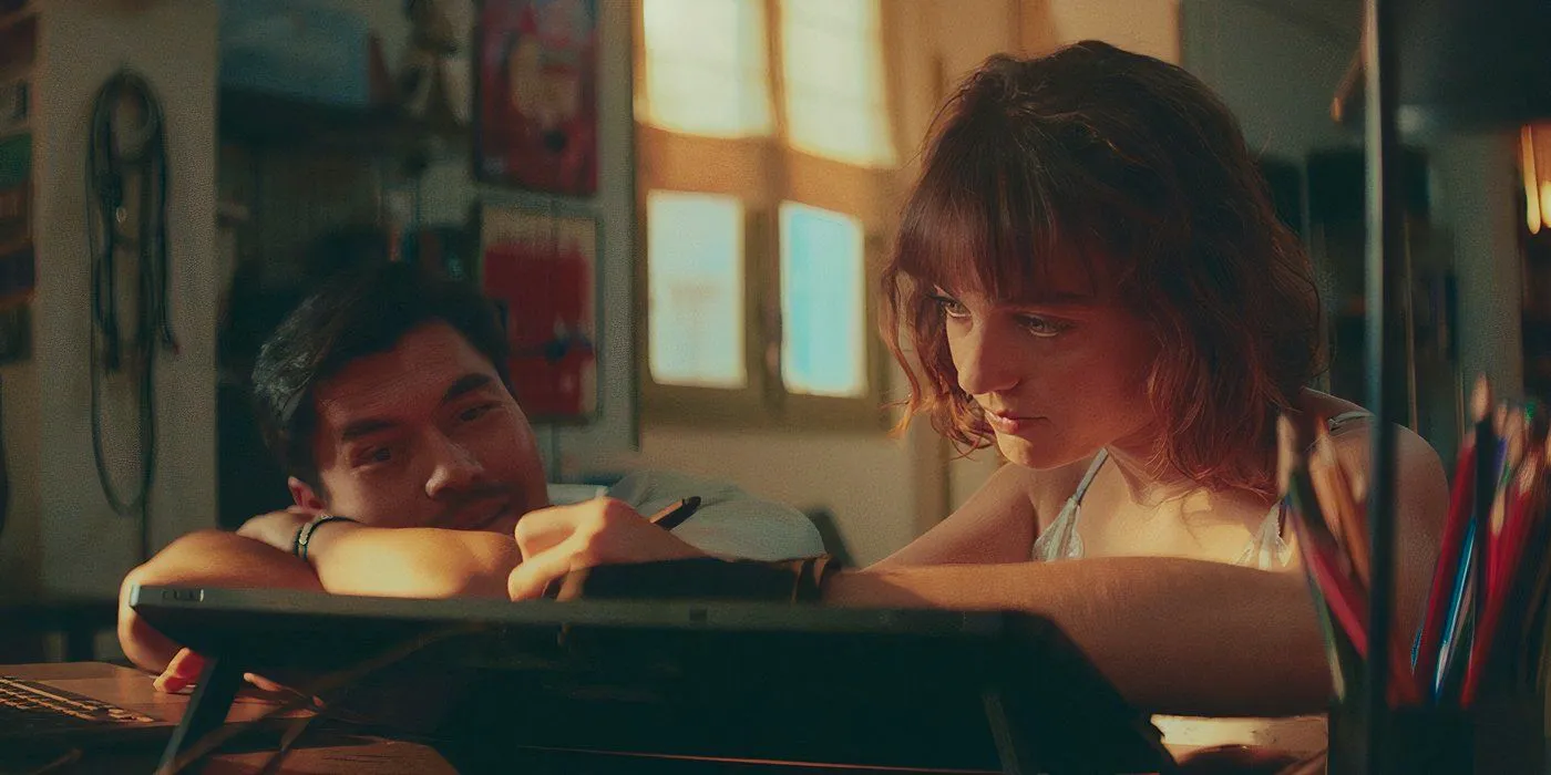 Henry Golding looks at Daniela in Daniela Forever Image