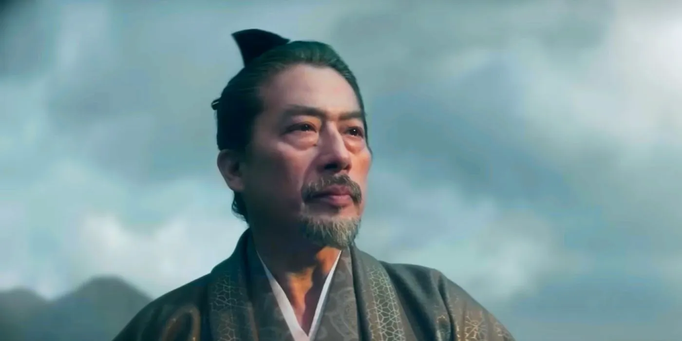 Hiroyuki Sanada as Lord Yoshii Toranaga in Shōgun. Image