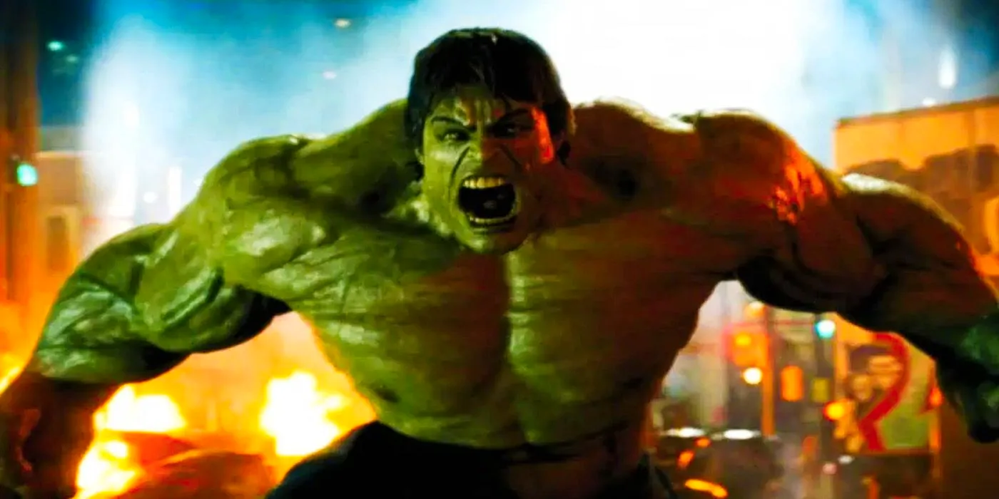 Hulk shouting in Harlem in The Incredible Hulk Image