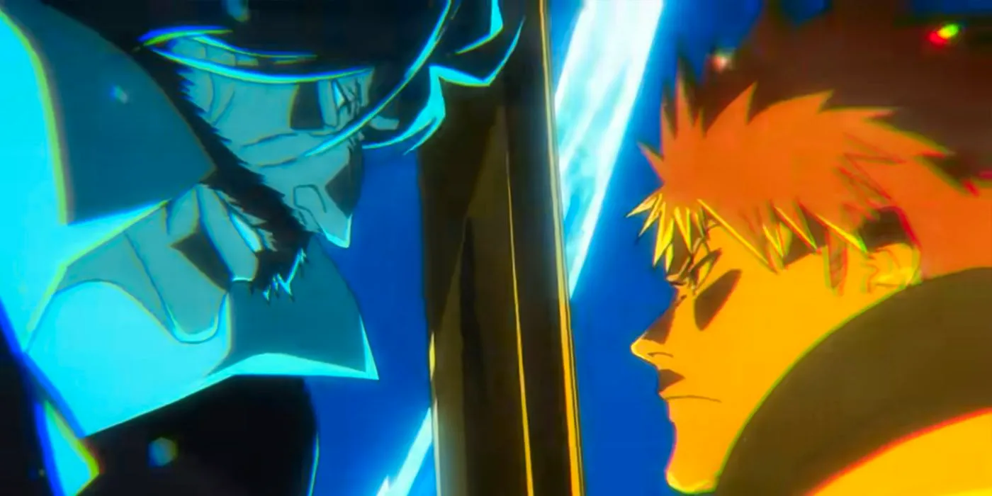 Ichigo and Yhwach cross blades in the Thousand-Year Blood War part 3 trailer. Image