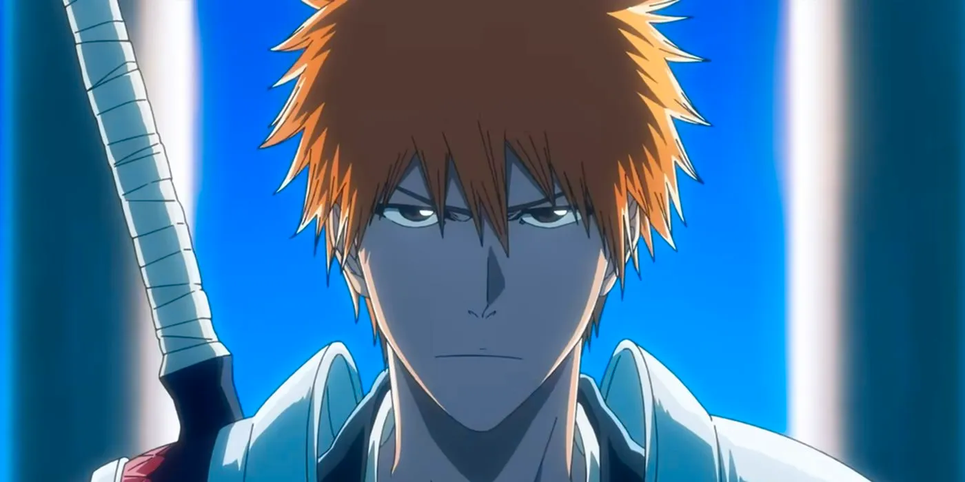 Ichigo staring intently ahead from the trailer for part 3 of Thousand-Year Blood War. Image