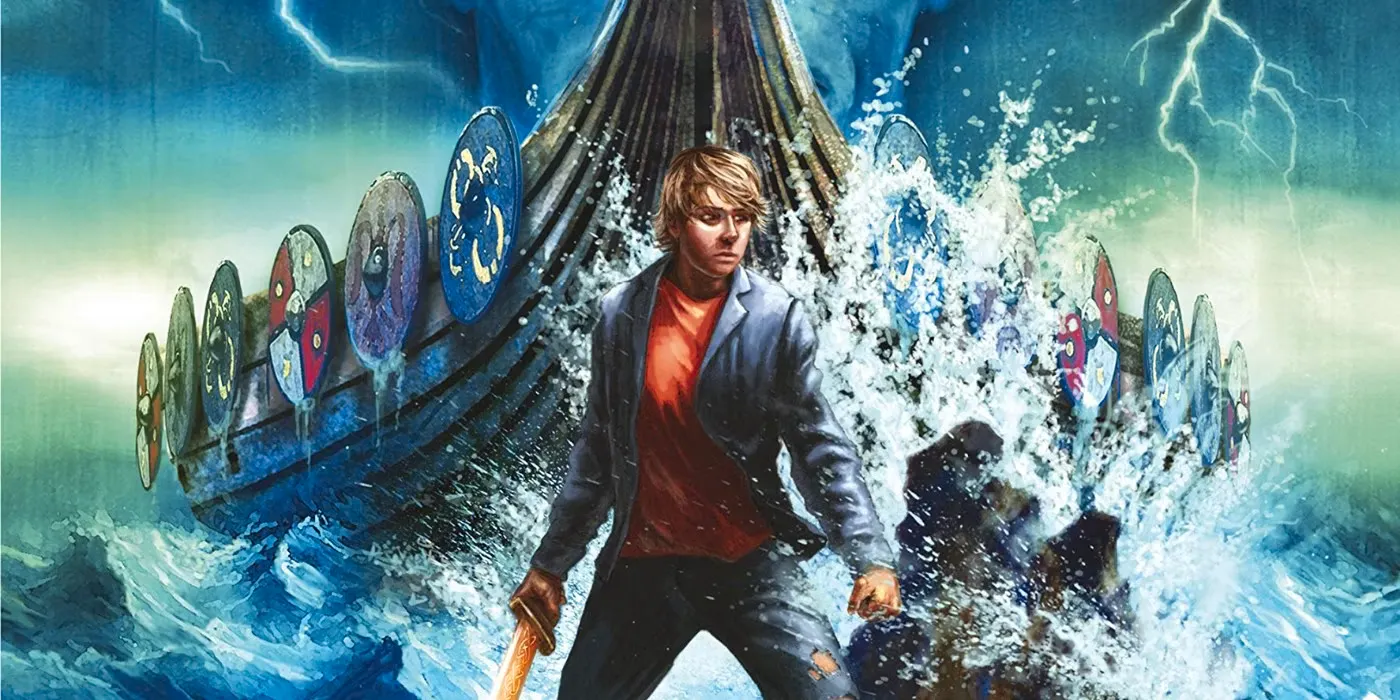 Image of Magnus Chase from the novel series. Image