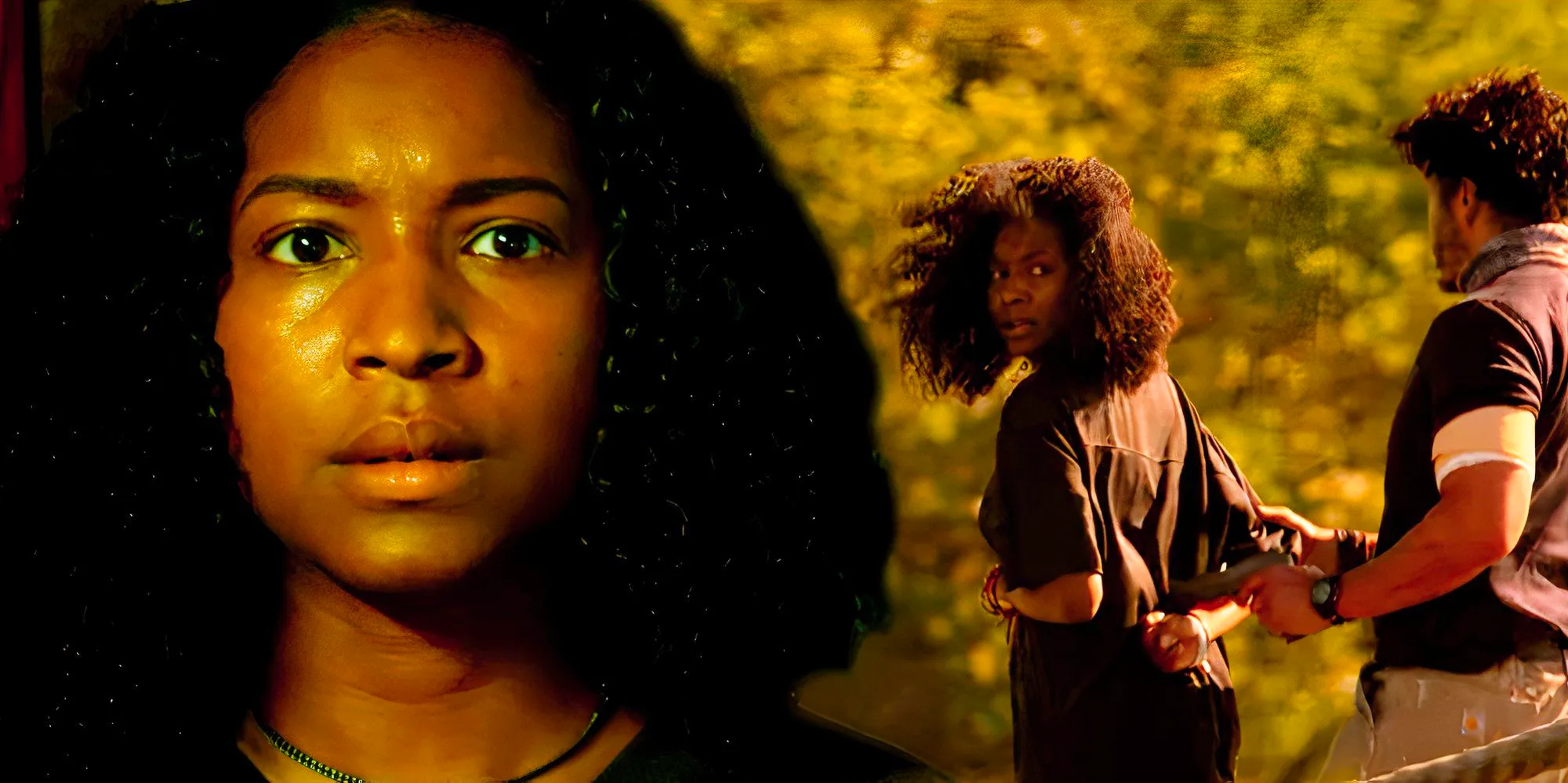 Imagery of Carlacia Grant as Cleo in Netflix's Outer-Banks. Image