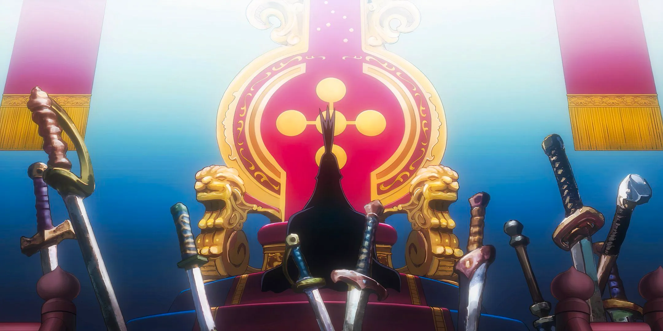 Imu sitting on the Empty Throne Image