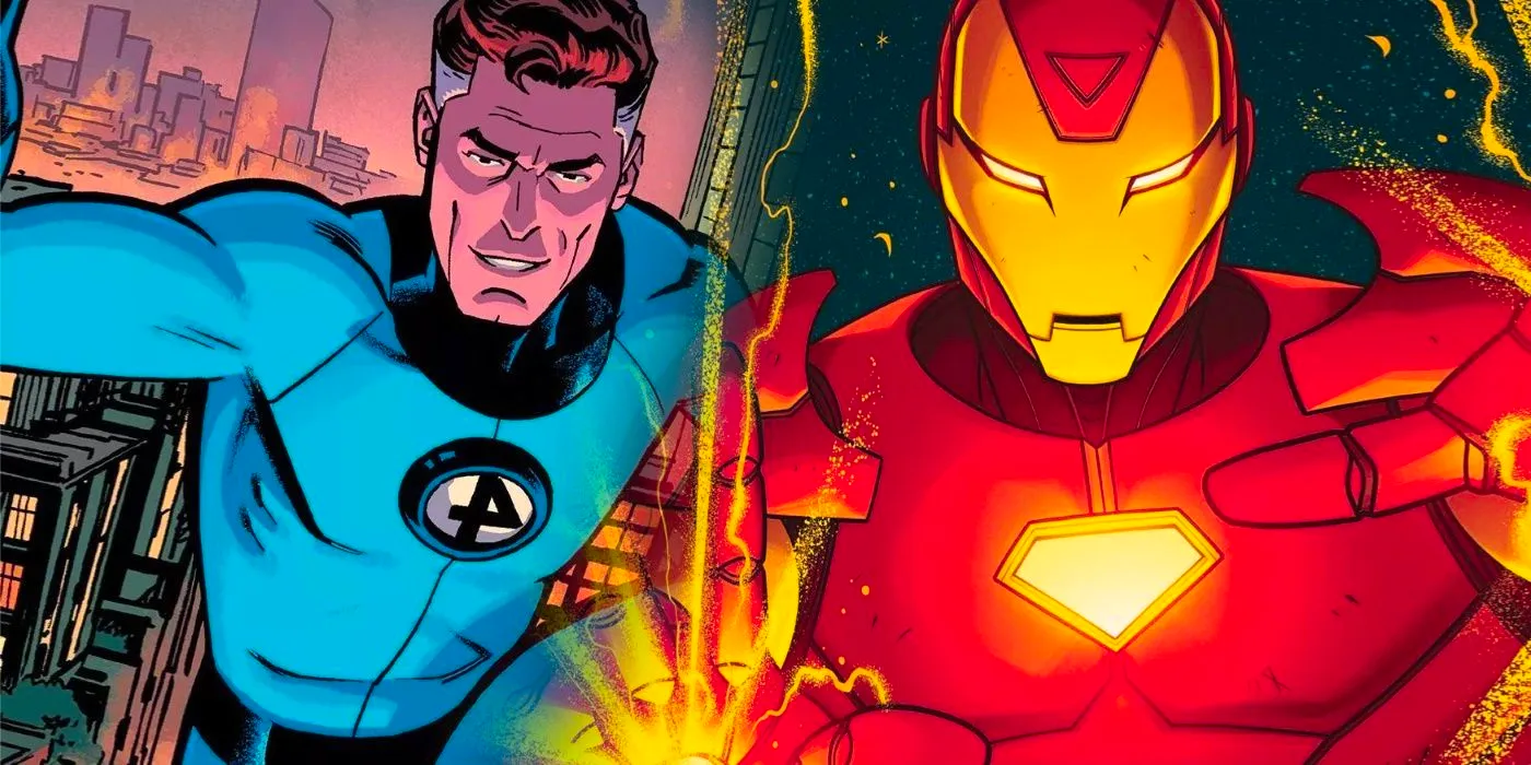 Iron Man and Mr. Fantastic. Image