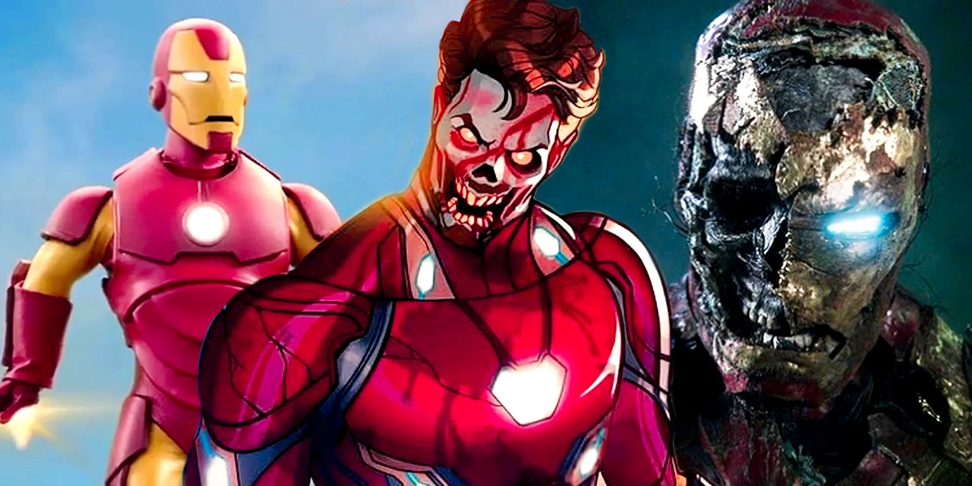 Iron Man in Spider-Man Far From Home, What If, and MODOK Image