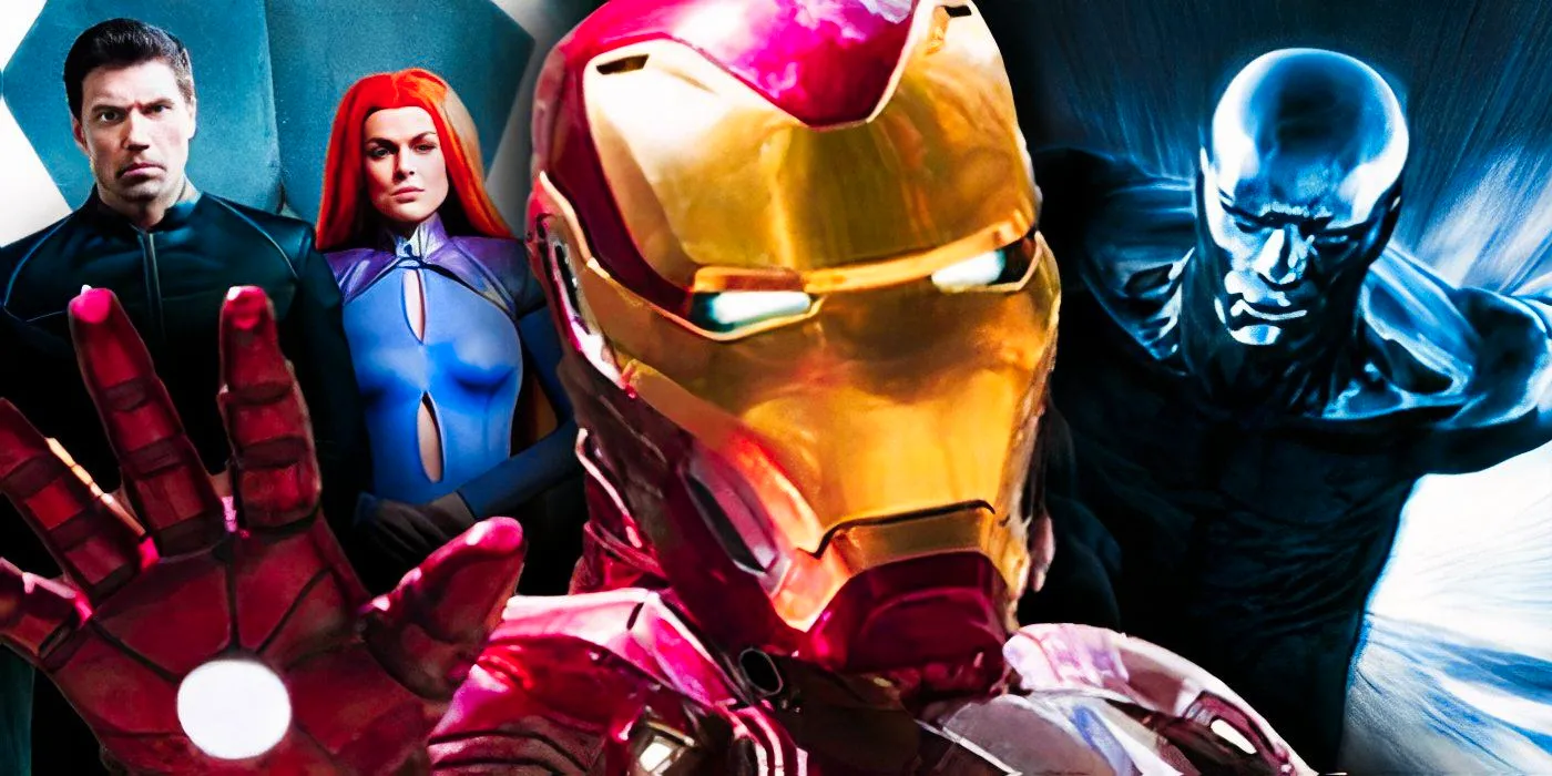 Iron Man in the MCU with the Silver Surfer and the Inhumans Image