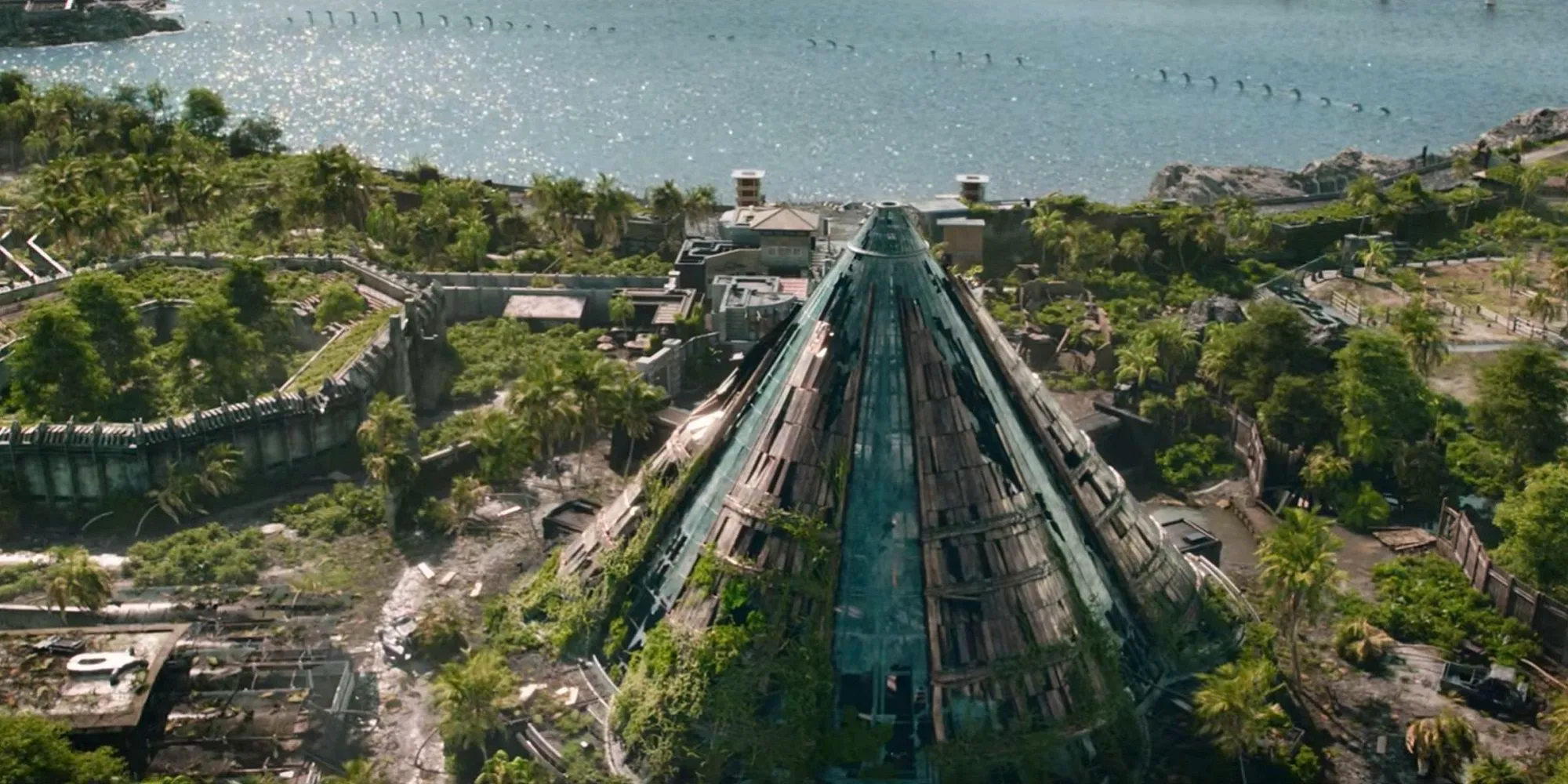 Isla Nublar in Jurrasic World Fallen Kingdom Image