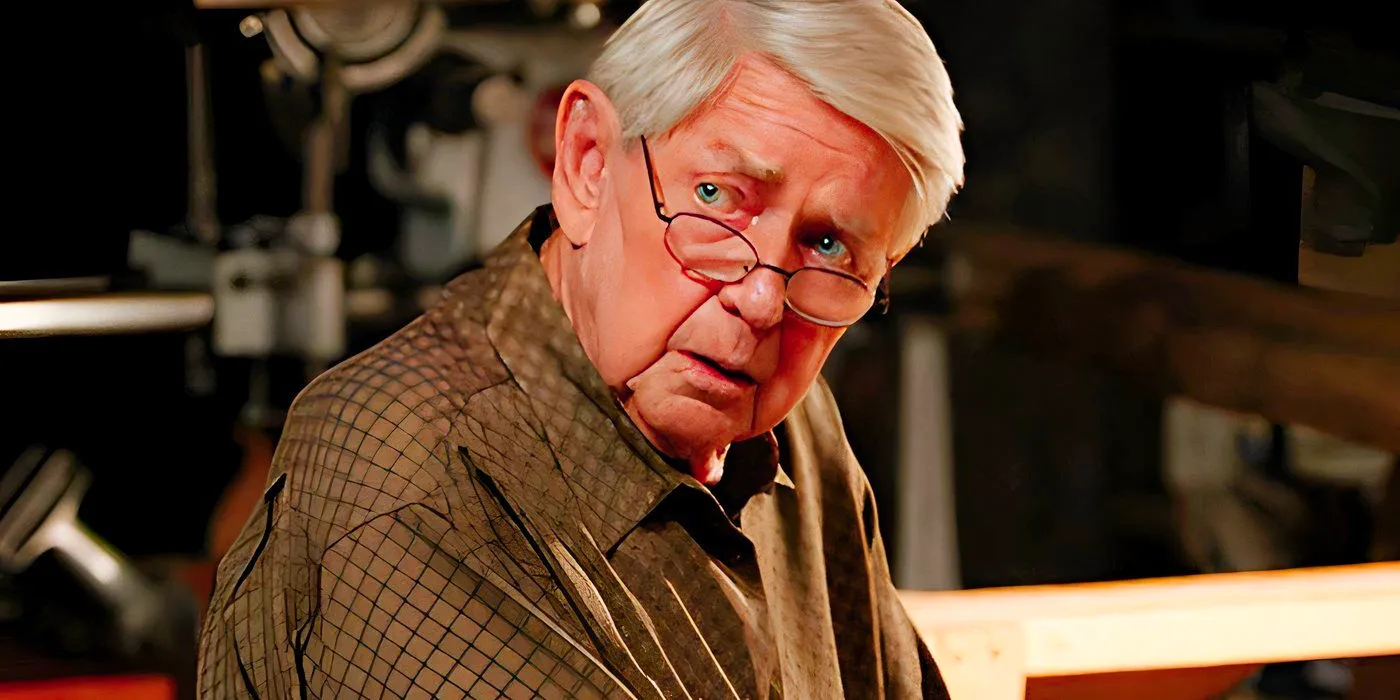 Jackson Gibbs Sitting in His Woodshed in NCIS Image