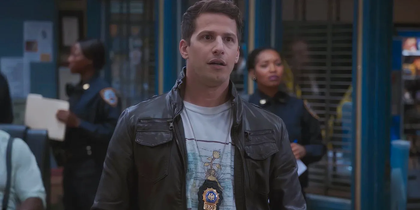 Jake is excited about the manhunt in Brooklyn Nine-Nine Image