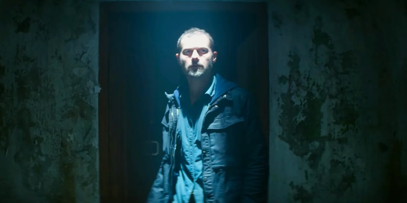 James Badge Dale in a doorway in The Empty Man Image