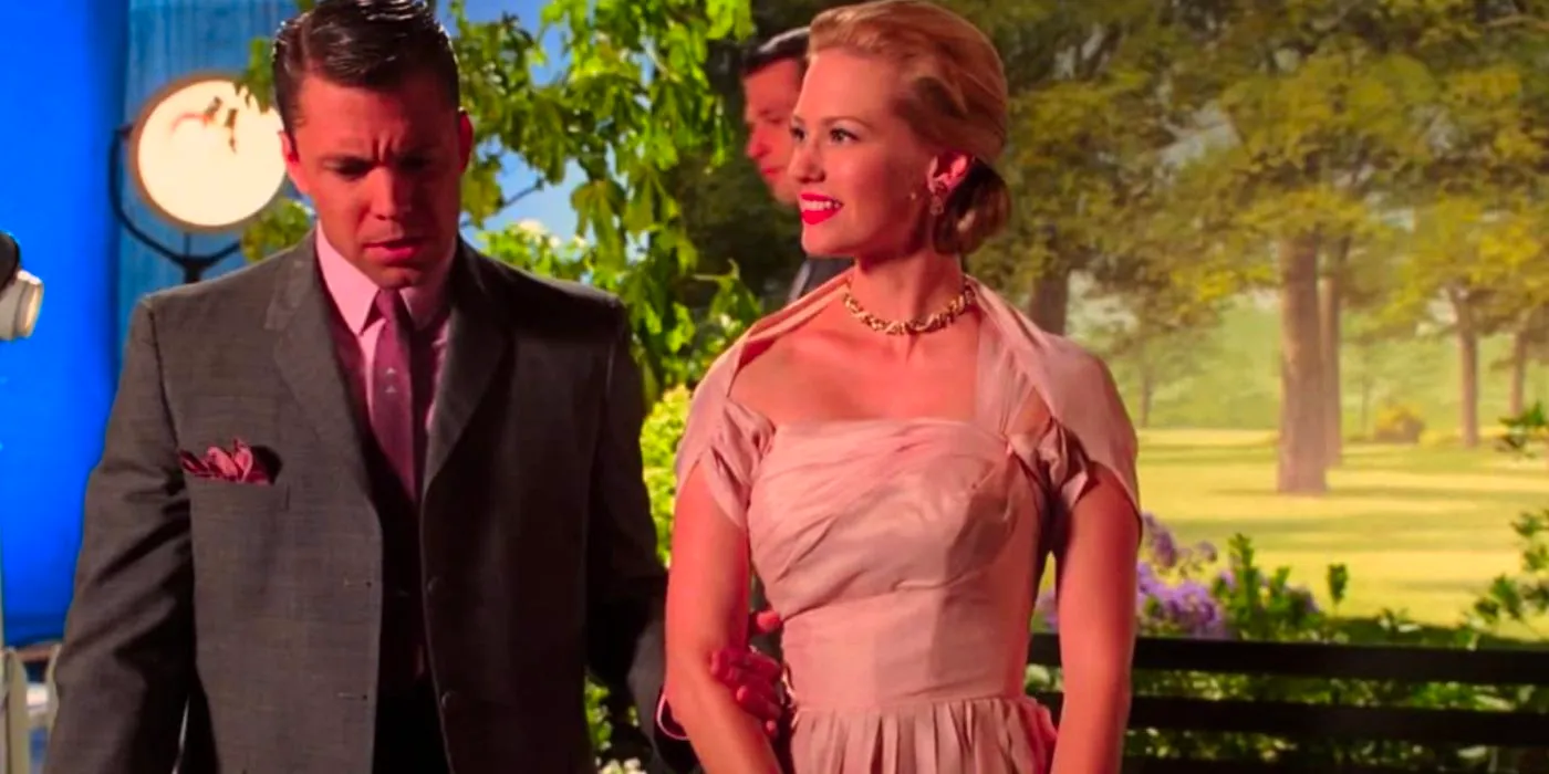 January Jones and Nathan Anderson in Mad Men Image