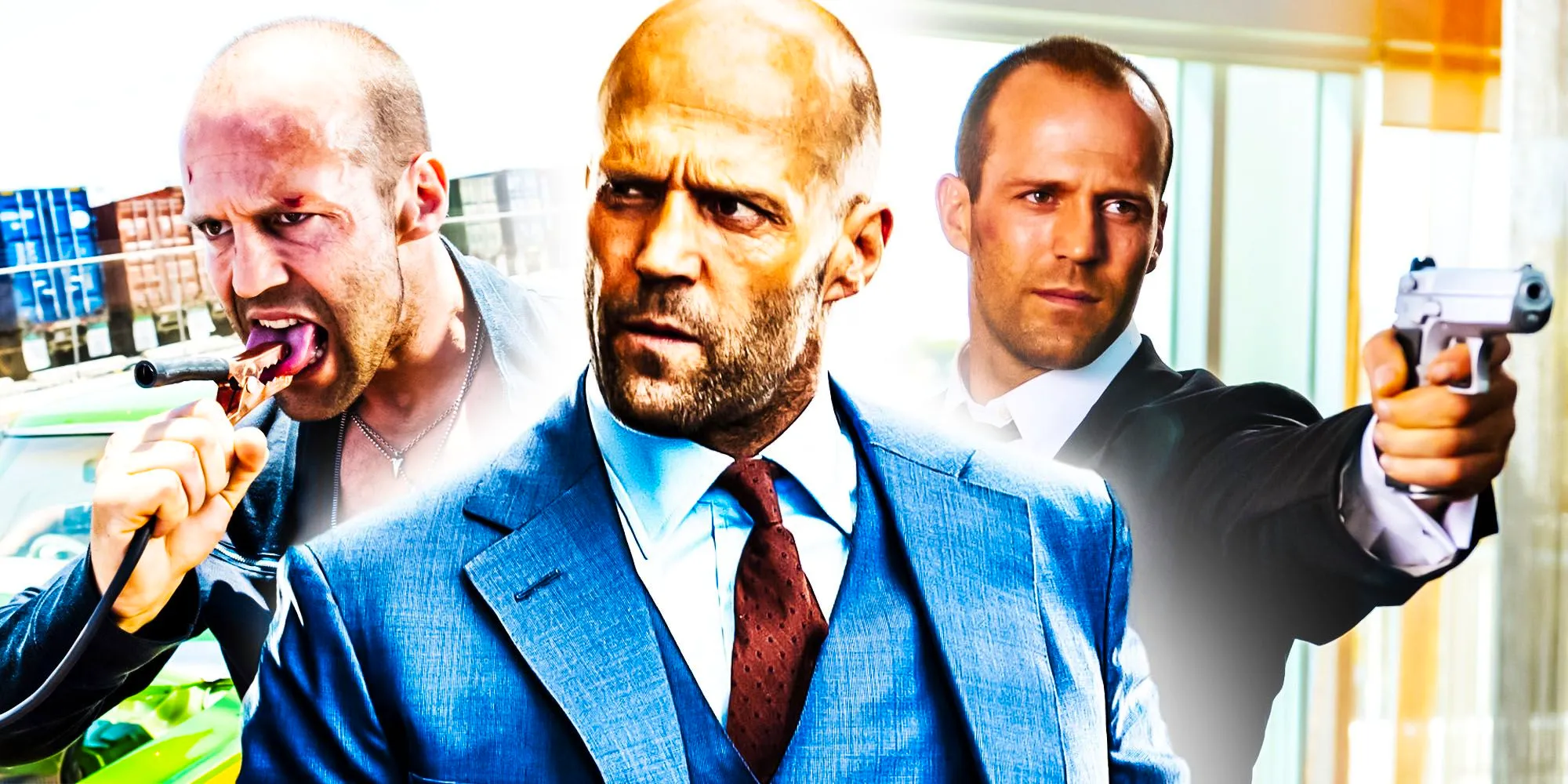 Jason Statham Fast and the furious cranked the transporter Image