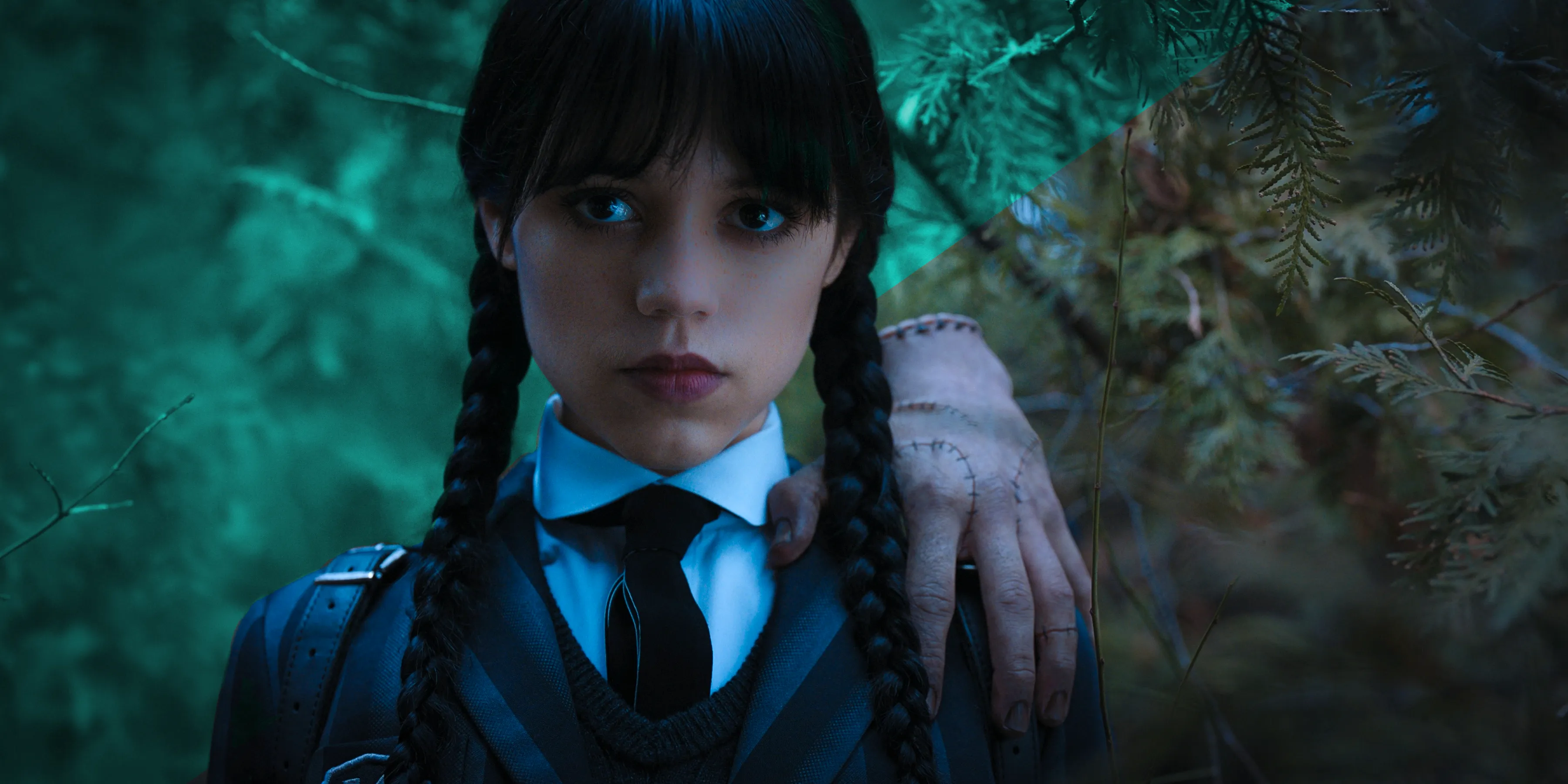 Jenna Ortega as Wednesday Addams in Netflix's Wednesday Image