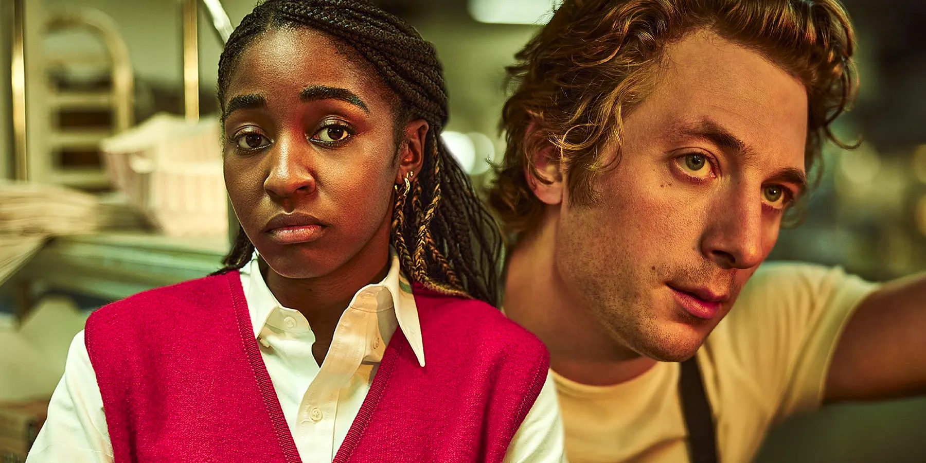 Jeremy Allen-White and Ayo Edebiri in The Bear season 2 Image