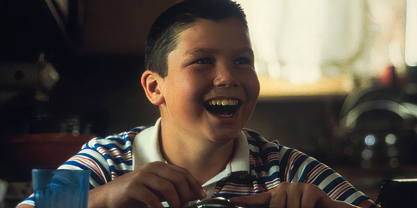 Jerry O'Connell as Vern laughing in Stand by Me Image