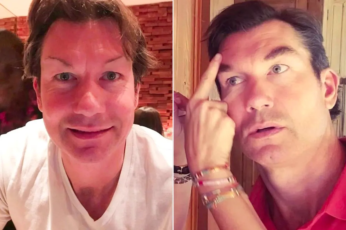 Jerry O'Connell Responds to Eyebrow Hate by Letting Wife Rebecca Romijn 'Deal with’ Them: ‘You Like?’ Image