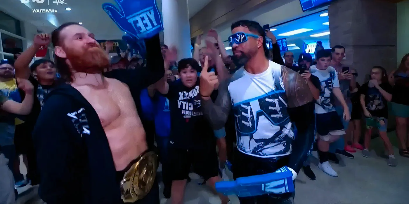 Jey Uso new Entrance through the crowd Image