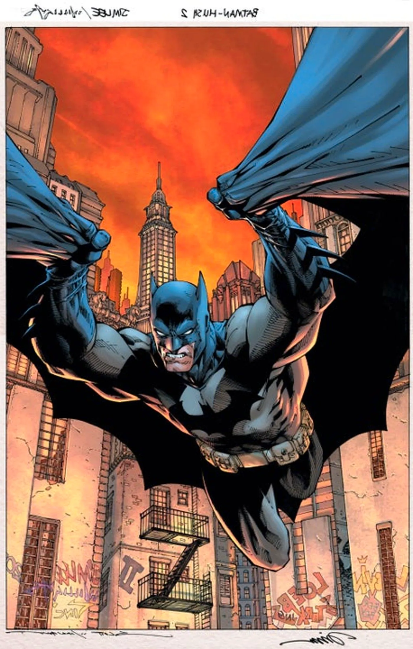 Jim Lee's Batman #158 art for Hush 2 Image