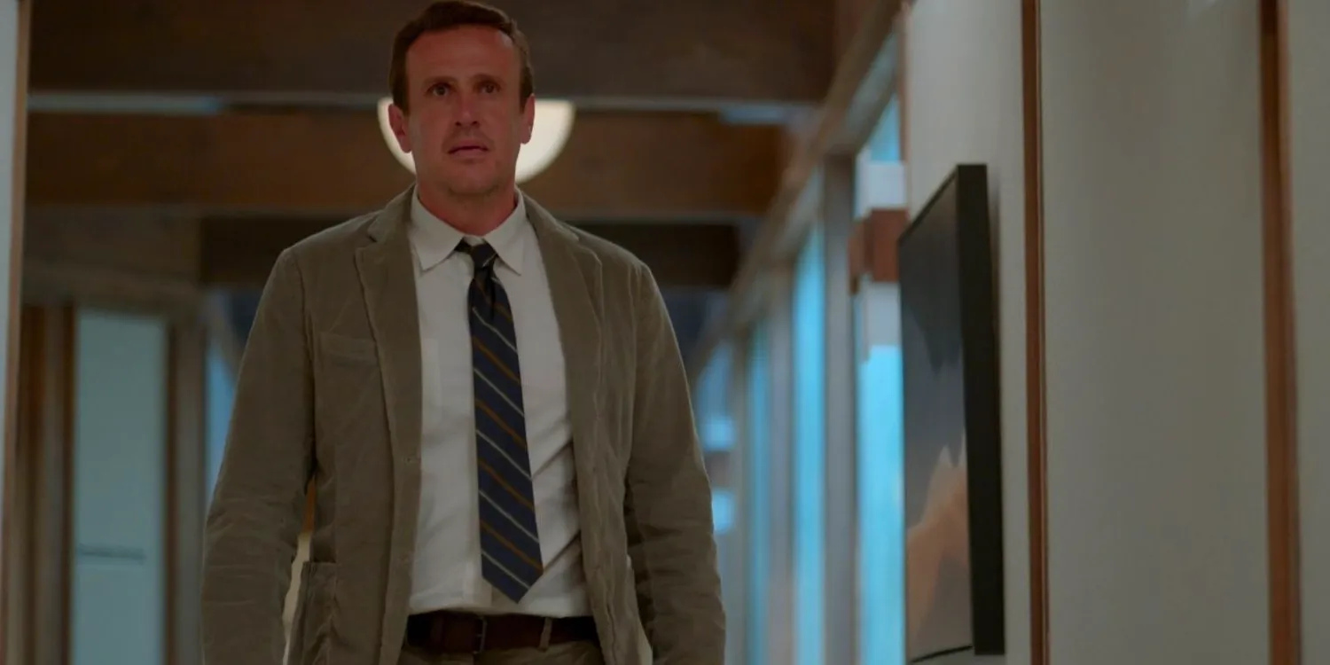 Jimmy (Jason Segel) looking upset in Shrinking season 2  Image